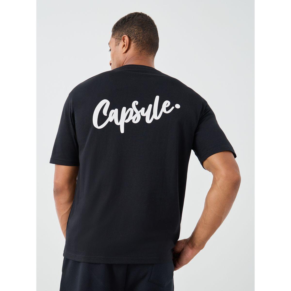 Styli Slogan Print Crew Neck Oversized T-Shirt-men-clothing-tshirtsandpolos-tshirts-image-1