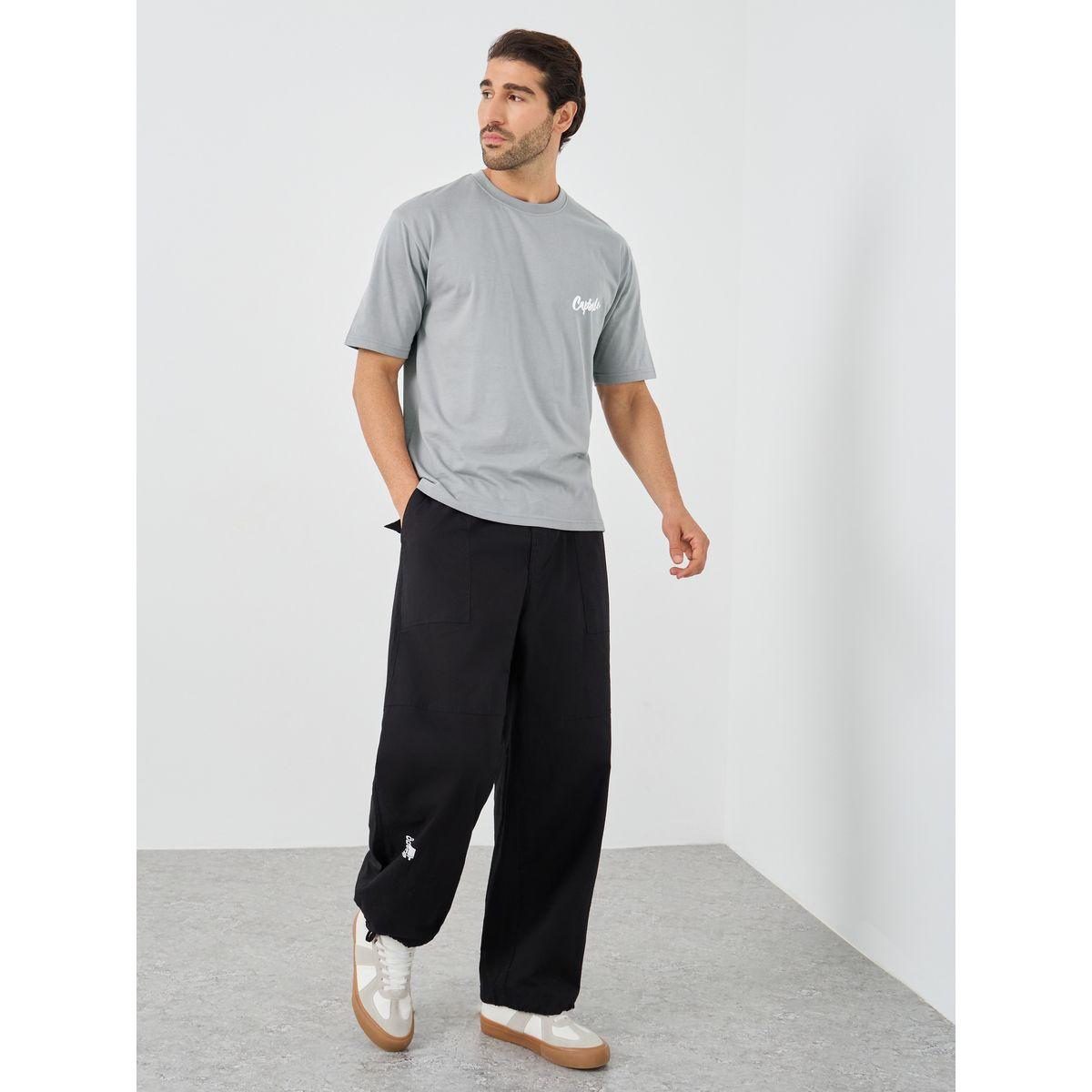 Styli Slogan Print Crew Neck Oversized T-Shirt-men-clothing-tshirtsandpolos-tshirts-image-3