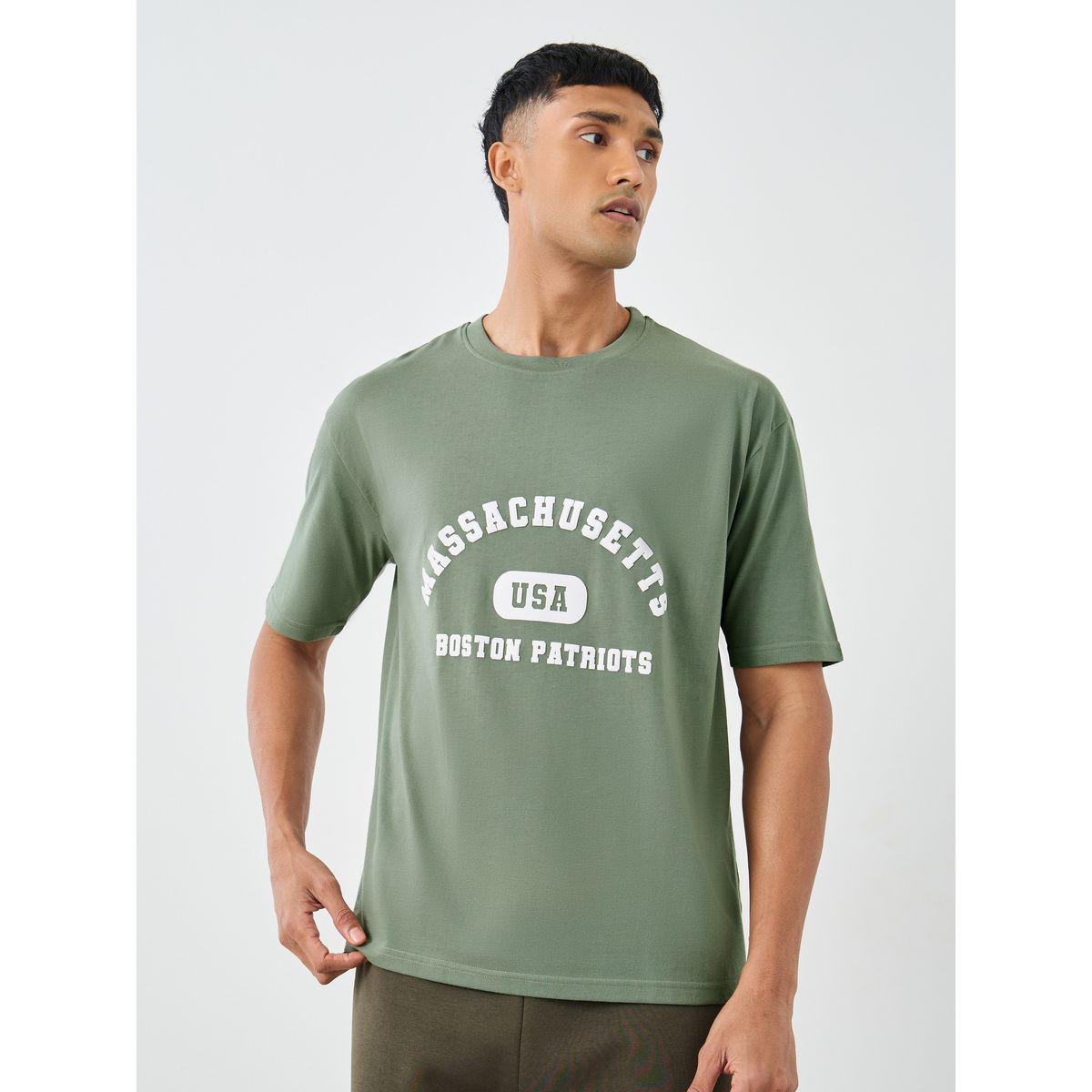 Styli Slogan Print Crew Neck T-Shirt-men-clothing-tshirtsandpolos-tshirts-image-1