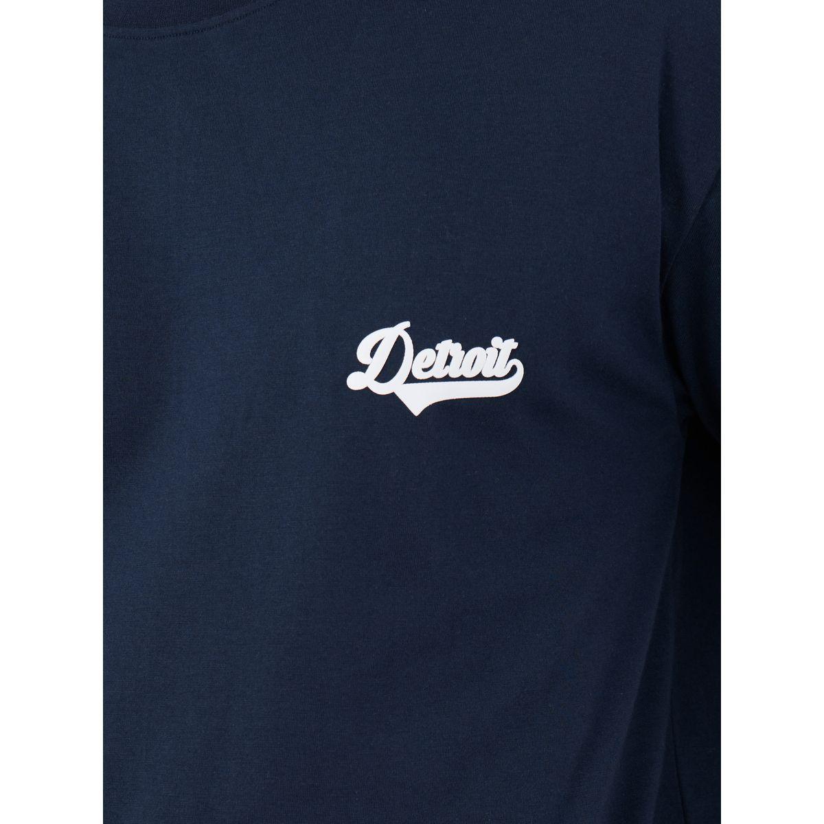 تيشيرت فضفاض بياقة ضيقة وطبعة كتابة-men-clothing-tshirtsandpolos-tshirts-image-3