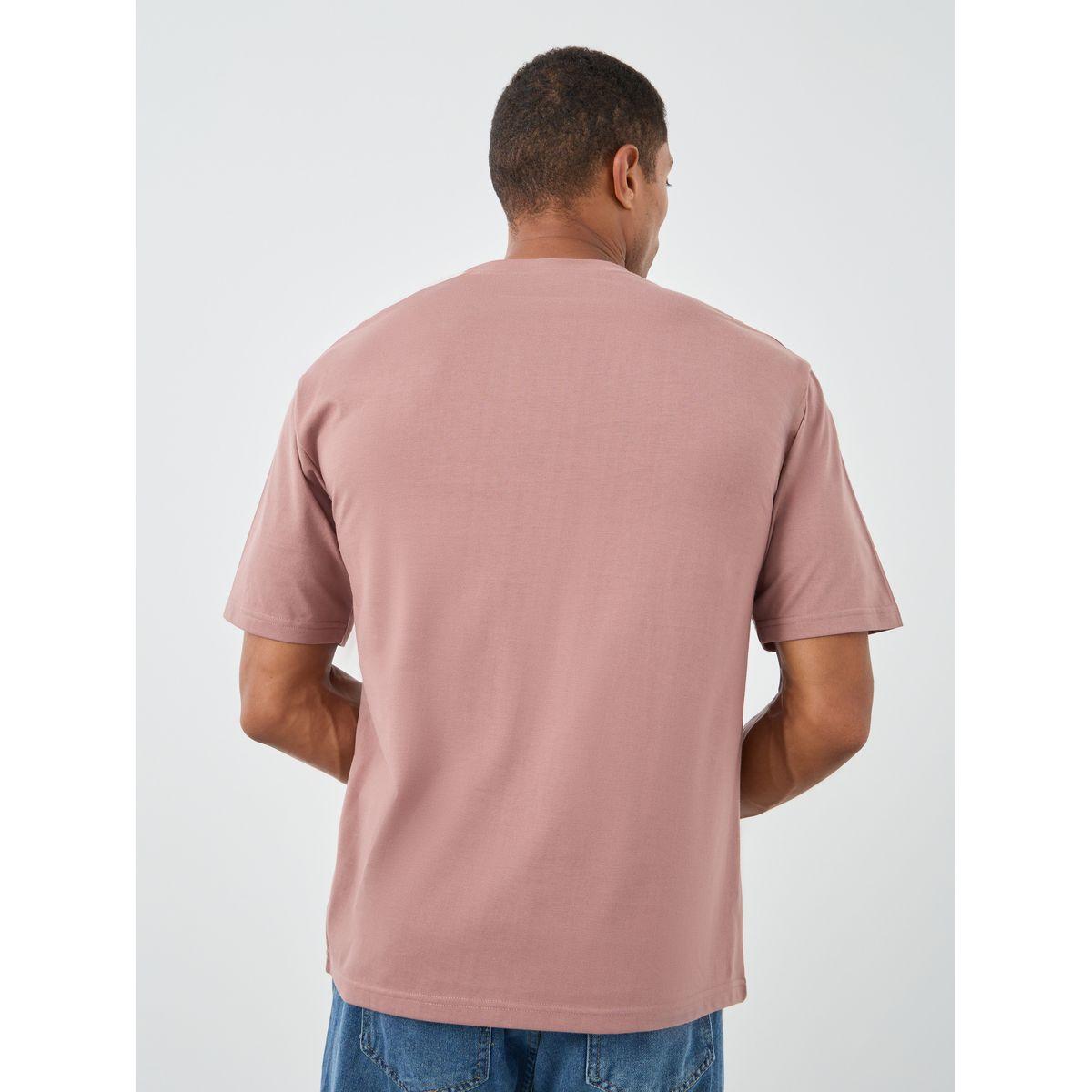Styli Slogan Print Crew Neck Oversized T-Shirt-men-clothing-tshirtsandpolos-tshirts-image-5