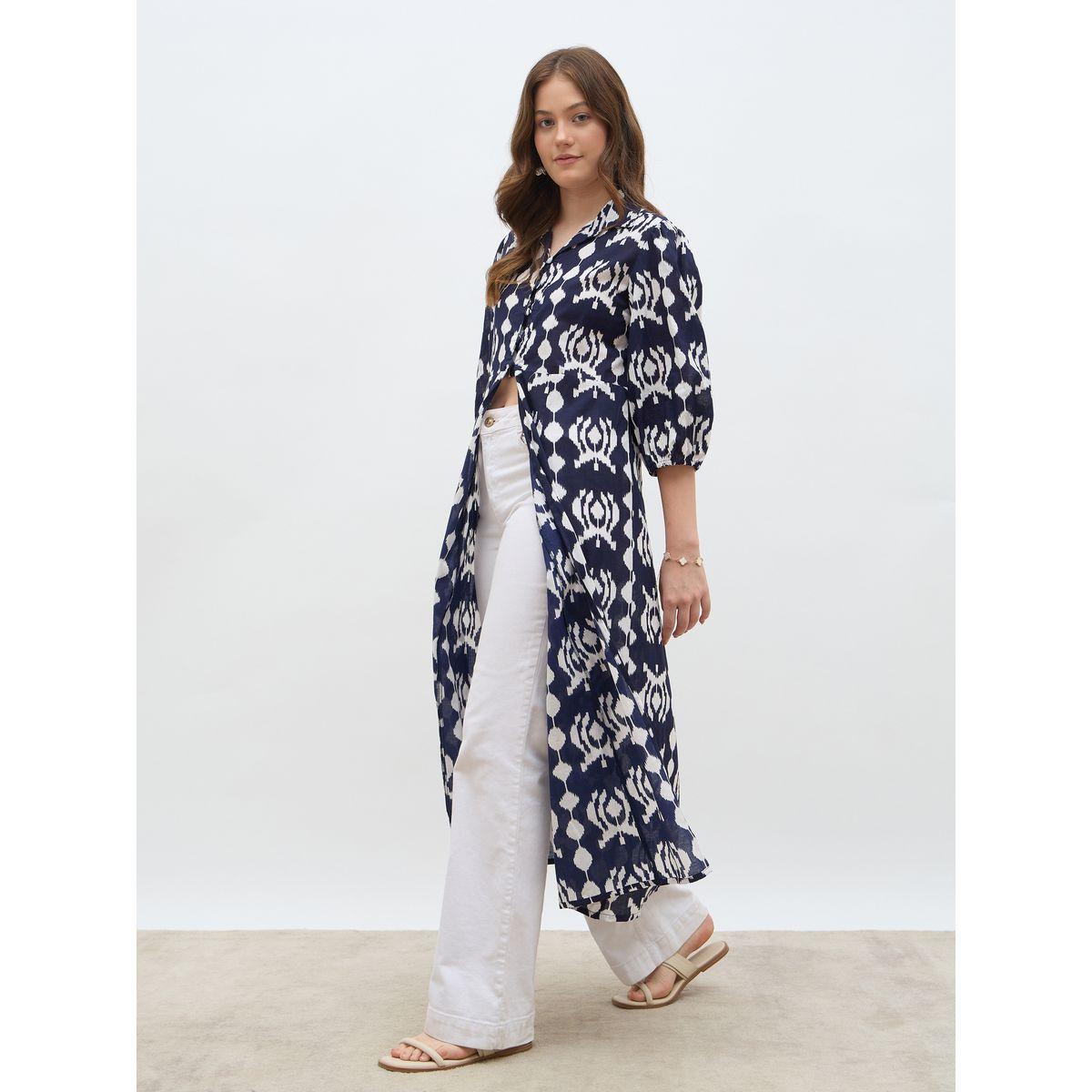 Styli Regular Fit Printed Maxi Abaya-women-arabicclothing-abayas-image-6