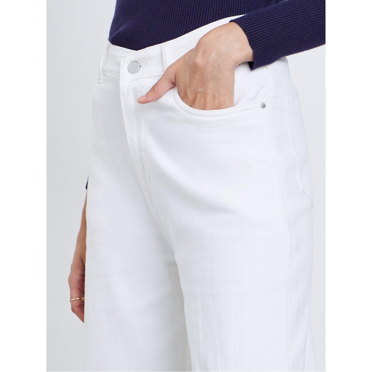 Styli High Rise Wide Leg Jeans with Light Distress-women-clothing-bottoms-jeans-image-4