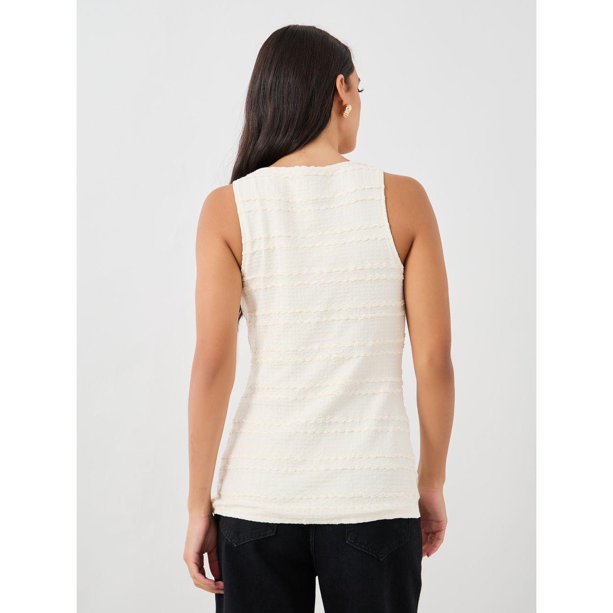 Styli Textured Square Neck Button Front Waistcoat-women-clothing-coatsandjackets-waistcoats-image-5