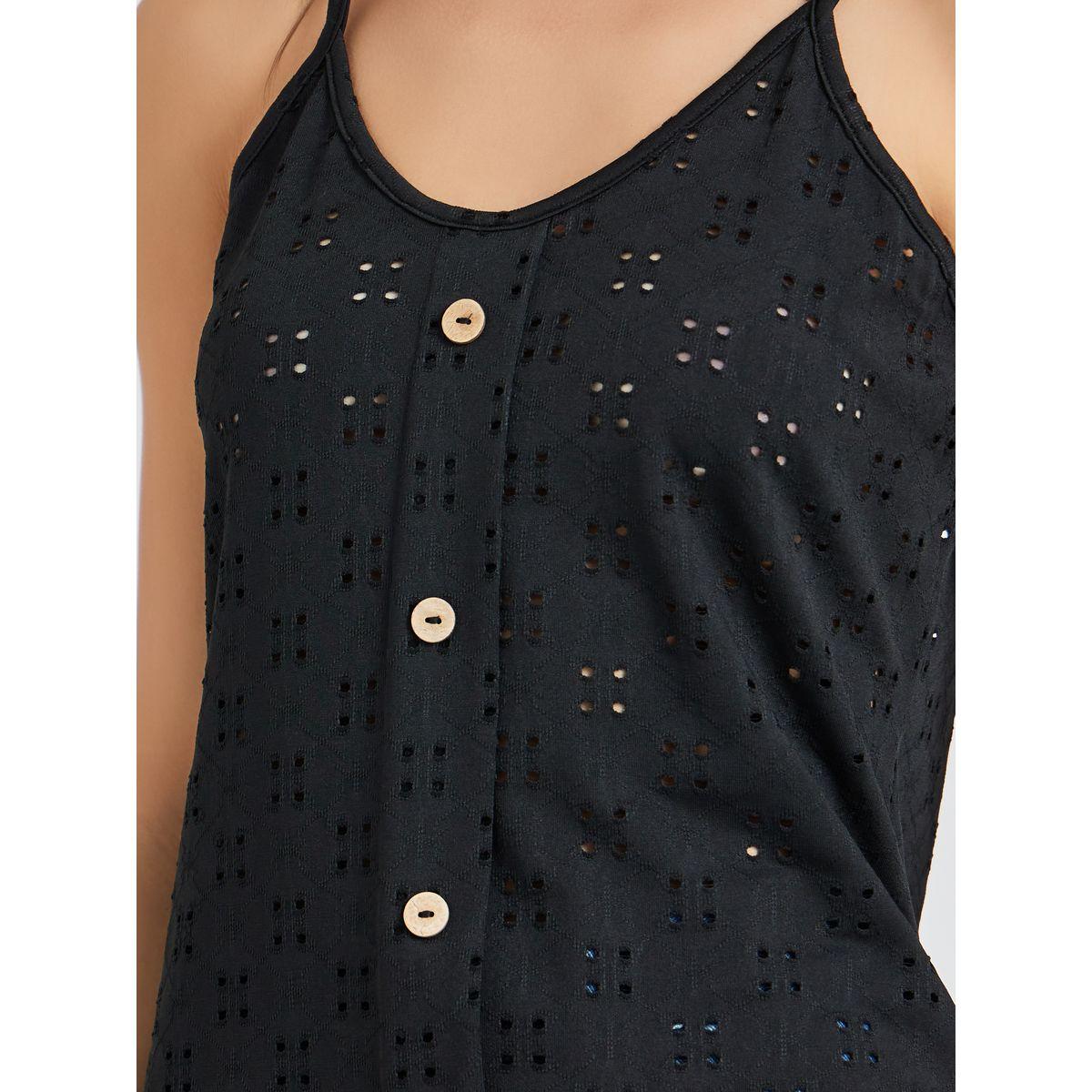 Styli Embroidered Buttoned Strappy Cami Top-women-clothing-tshirts-image-4
