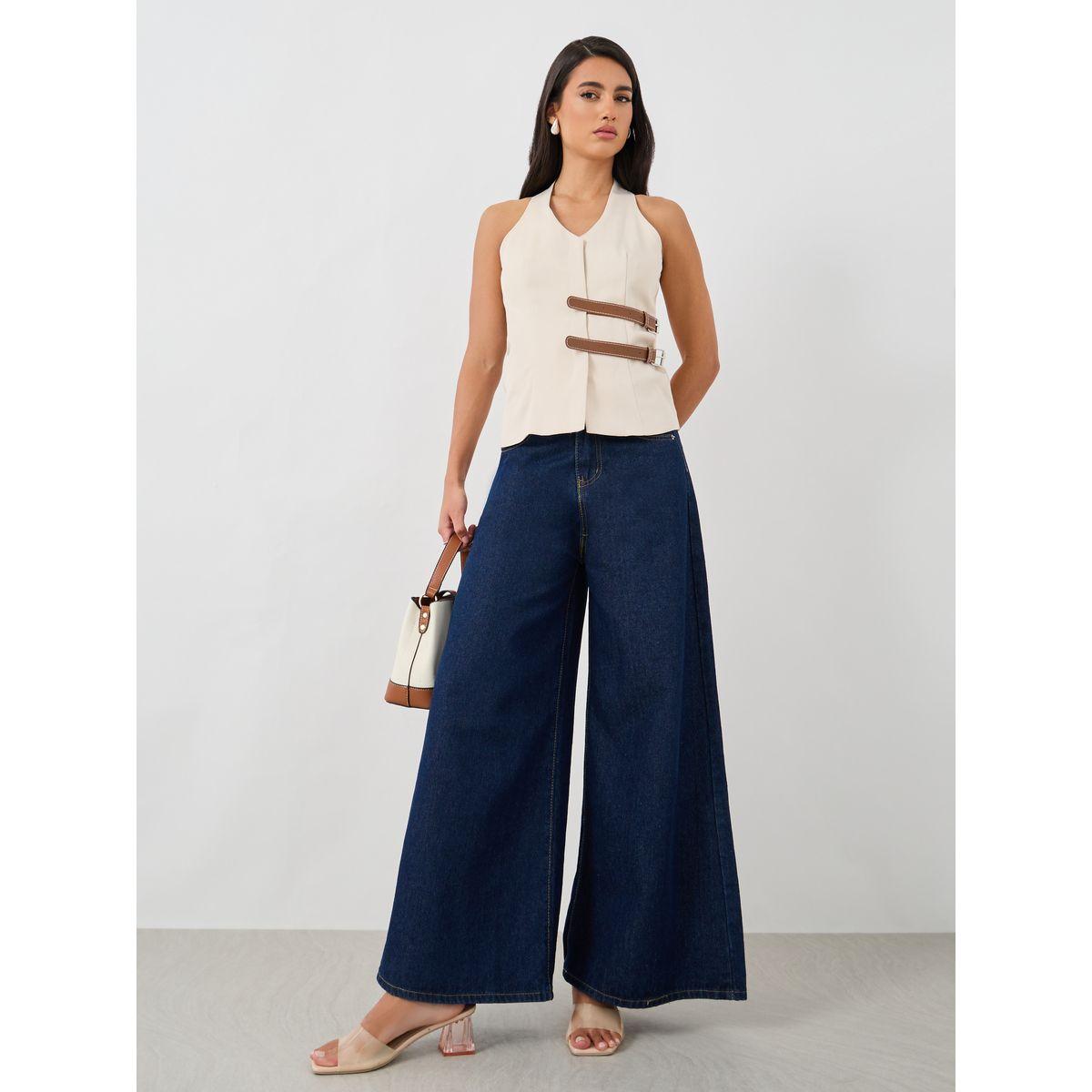 جيليه مزين بأحزمة بجلد صناعي-women-clothing-coatsandjackets-waistcoats-image-2