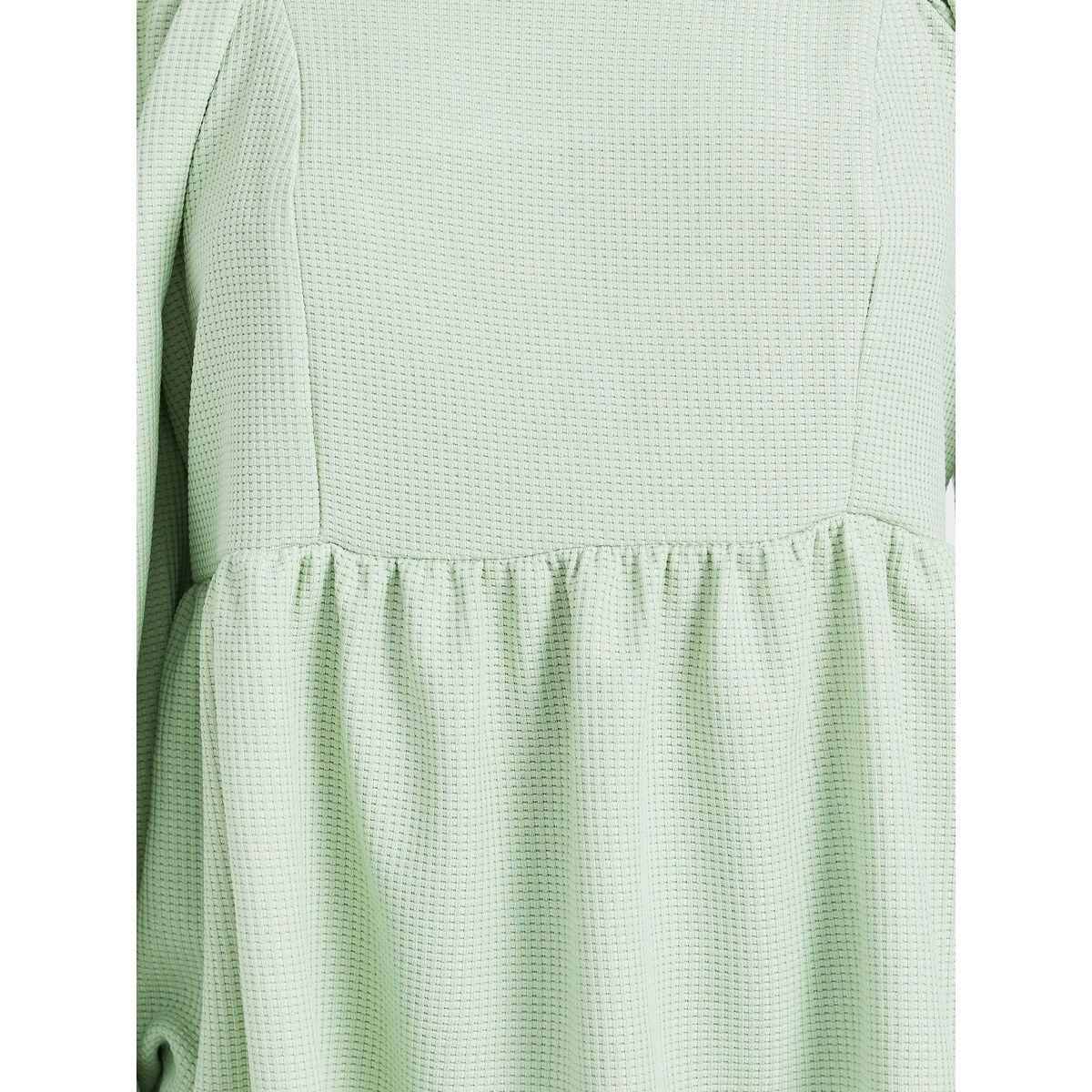 بلوزة بياقة واسعة وأكمام بالون-women-clothing-shirtsandblouses-blouses-image-3