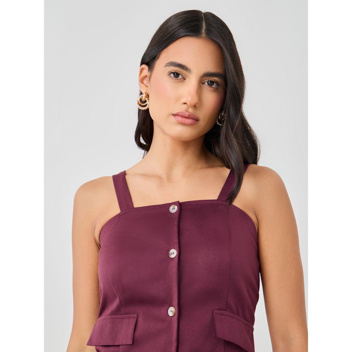 معطف بحمالات مع تفاصيل أزرار-women-clothing-coatsandjackets-waistcoats-image-3