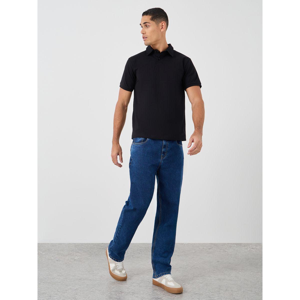 Styli Solid Smart Stretch Cotton Polo T-Shirt-men-clothing-tshirtsandpolos-polos-image-2