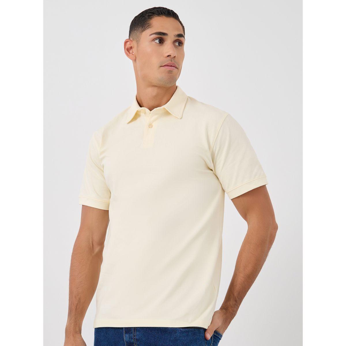 Styli Solid Smart Stretch Cotton Polo T-Shirt-men-clothing-tshirtsandpolos-polos-image-3