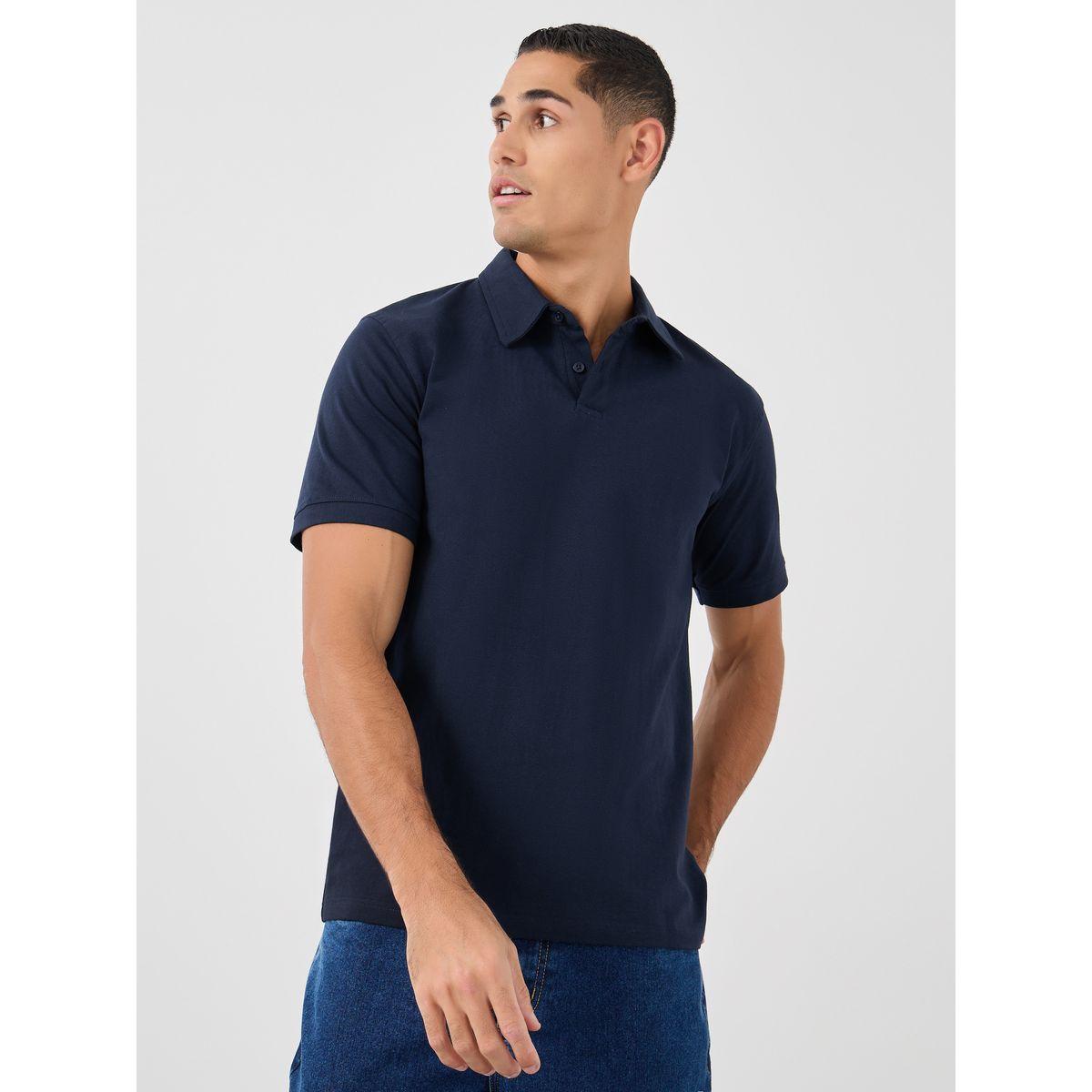 Styli Solid Smart Stretch Cotton Polo T-Shirt-men-clothing-tshirtsandpolos-polos-image-1
