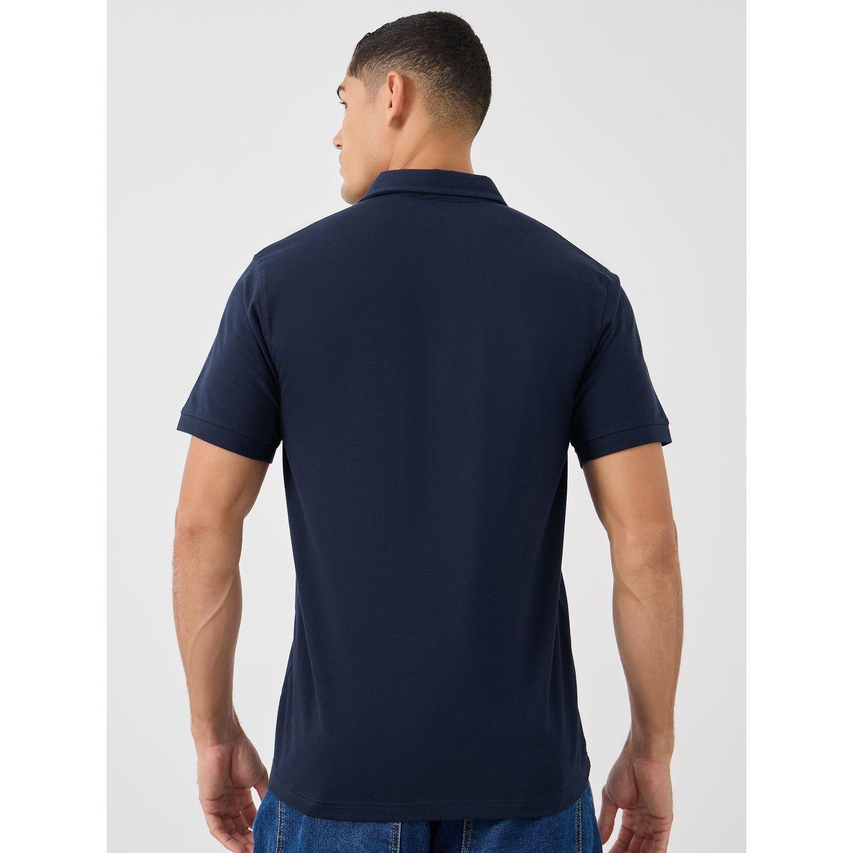 Styli Solid Smart Stretch Cotton Polo T-Shirt-men-clothing-tshirtsandpolos-polos-image-4