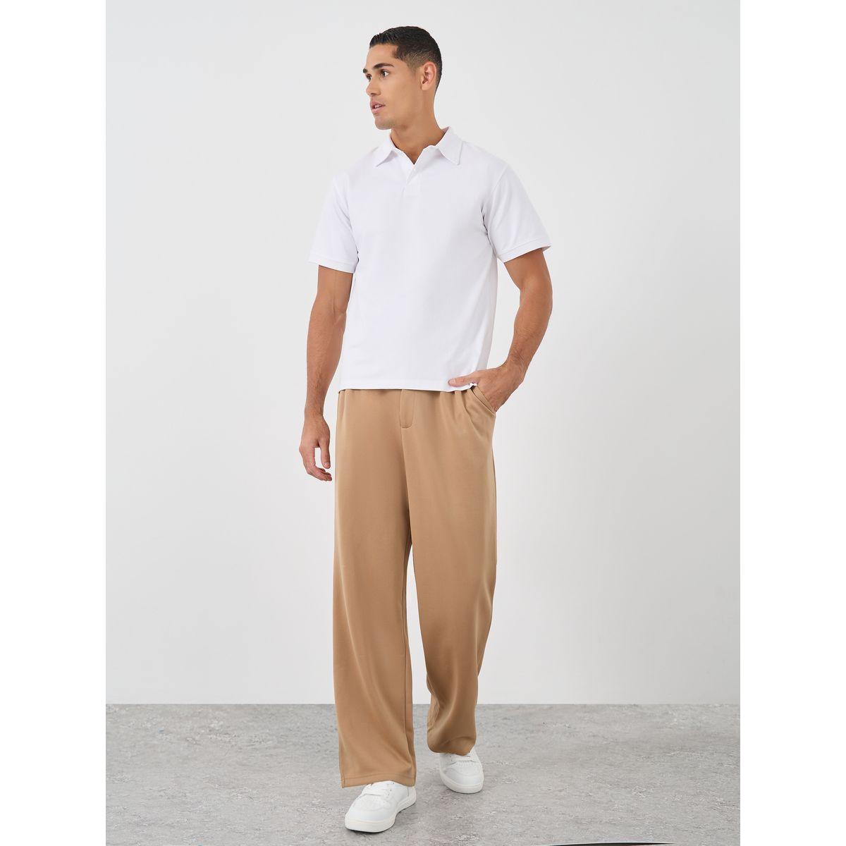 Styli Solid Smart Stretch Cotton Polo T-Shirt-men-clothing-tshirtsandpolos-polos-image-2