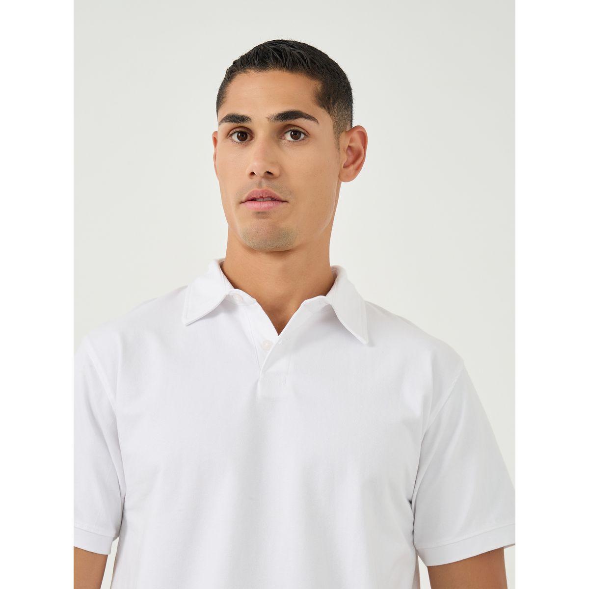 Styli Solid Smart Stretch Cotton Polo T-Shirt-men-clothing-tshirtsandpolos-polos-image-3