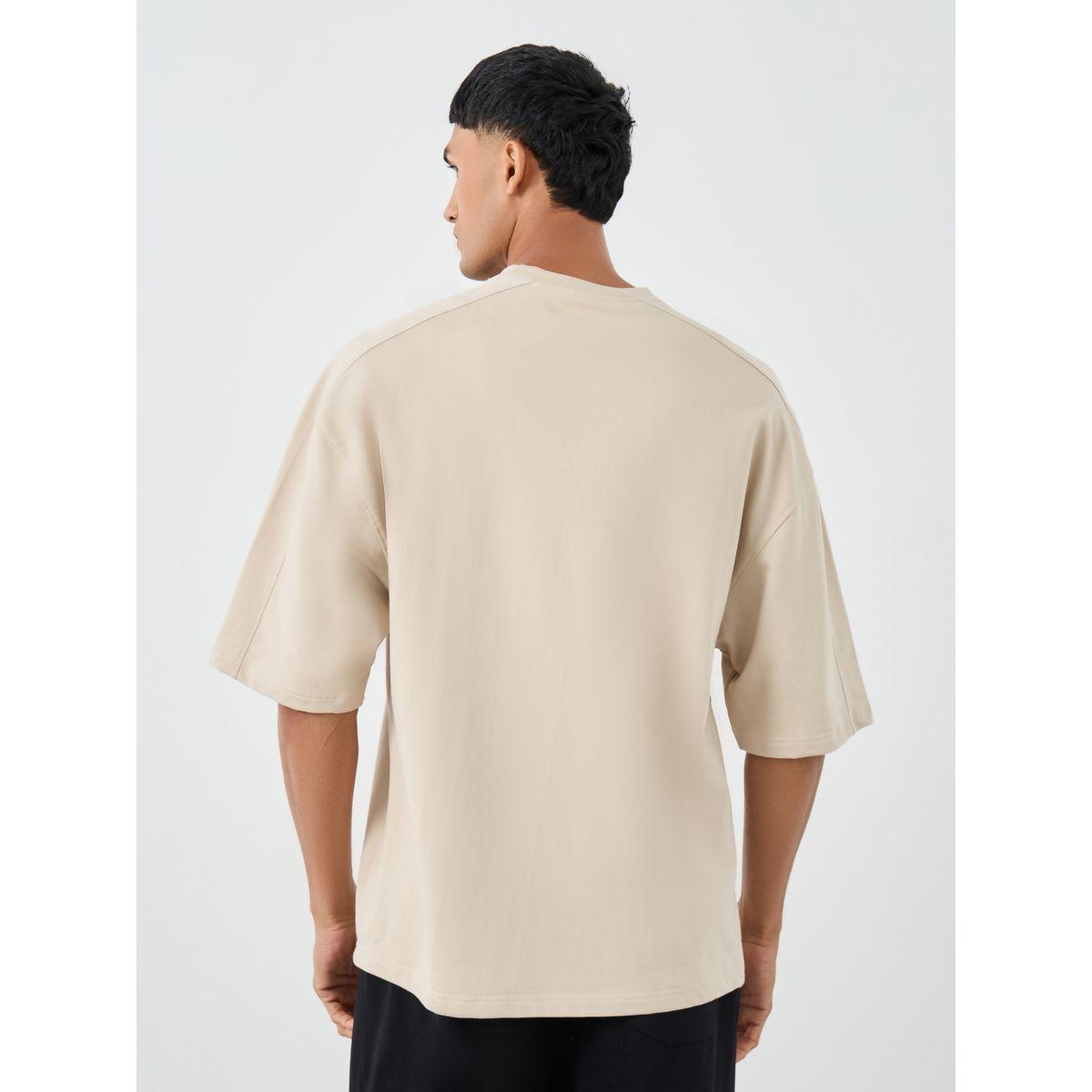 Styli Shoulder Panel Detail Crew Neck Boxy Fit T-Shirt-men-clothing-tshirtsandpolos-tshirts-image-4