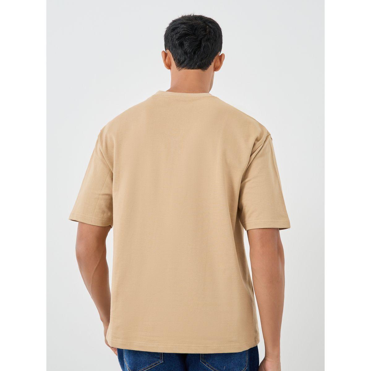 Styli Embossed Print Terry Oversized T-Shirt-men-clothing-tshirtsandpolos-tshirts-image-4