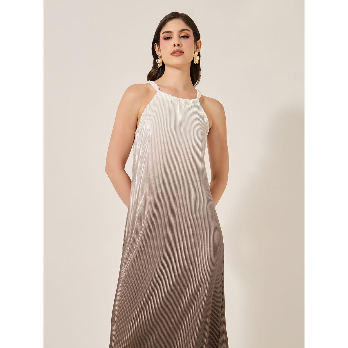 فستان طويل بلا أكمام مع ياقة هولتر-women-clothing-dresses-image-3
