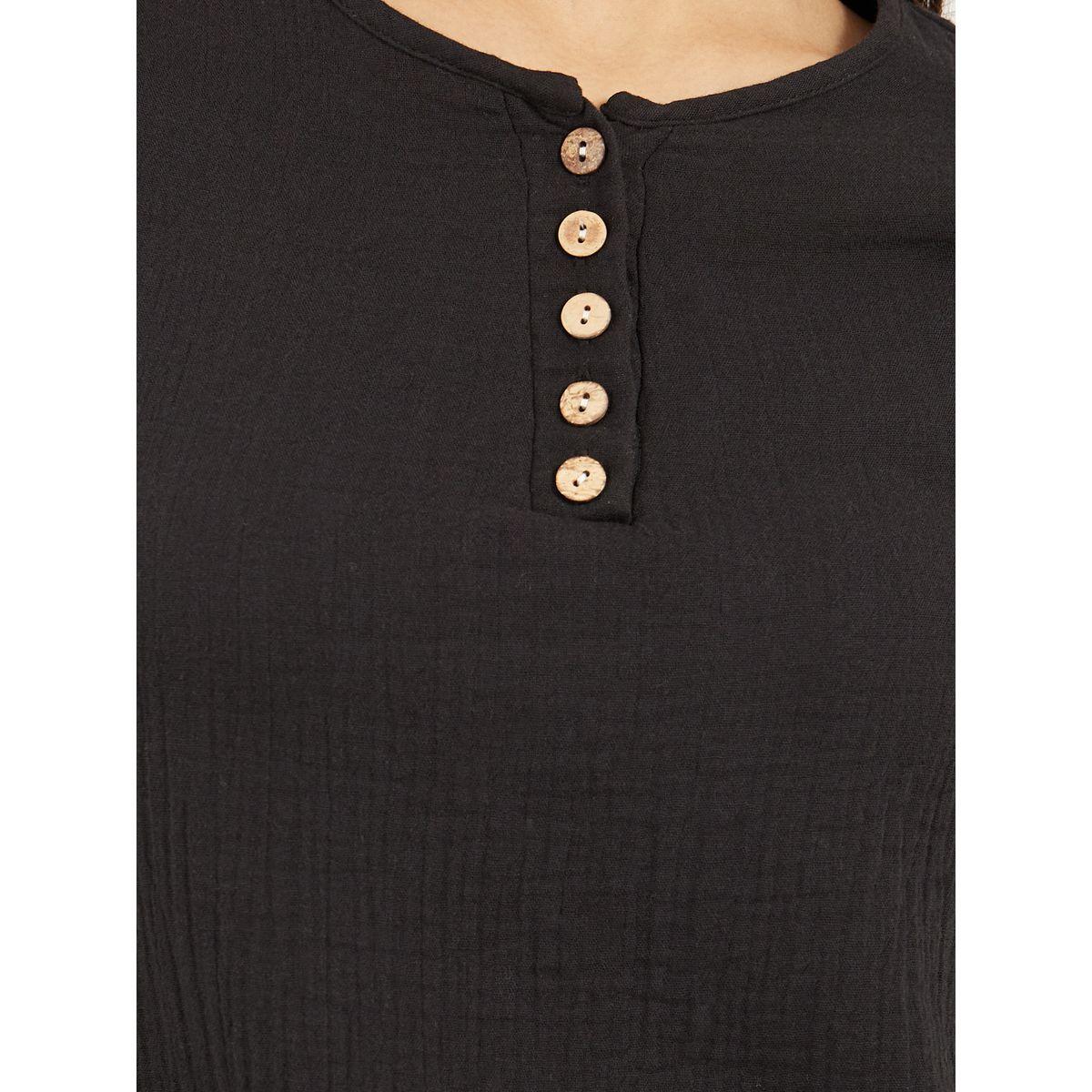 بلوزة سادة بأزرار غلق-women-clothing-shirtsandblouses-blouses-image-3