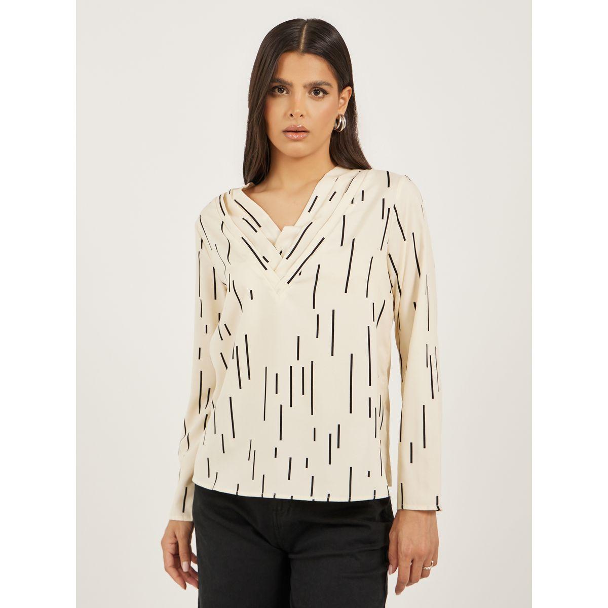 Styli Women All-Over Print Long Sleeve Blouse-women-clothing-shirtsandblouses-blouses-image-2