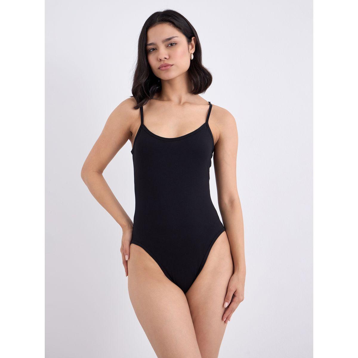 Styli Black Strappy Jersey Bodysuit-women-clothing-shirtsandblouses-blouses-image-3