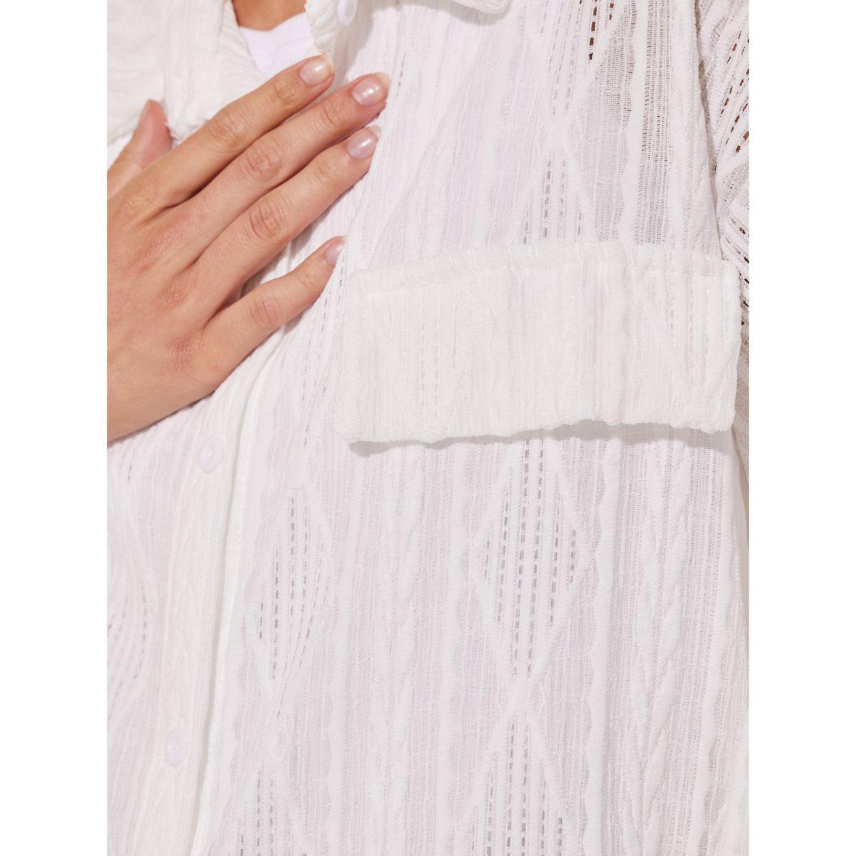 Styli Textured Long Sleeve Oversized Shirt-women-clothing-shirtsandblouses-shirts-image-4