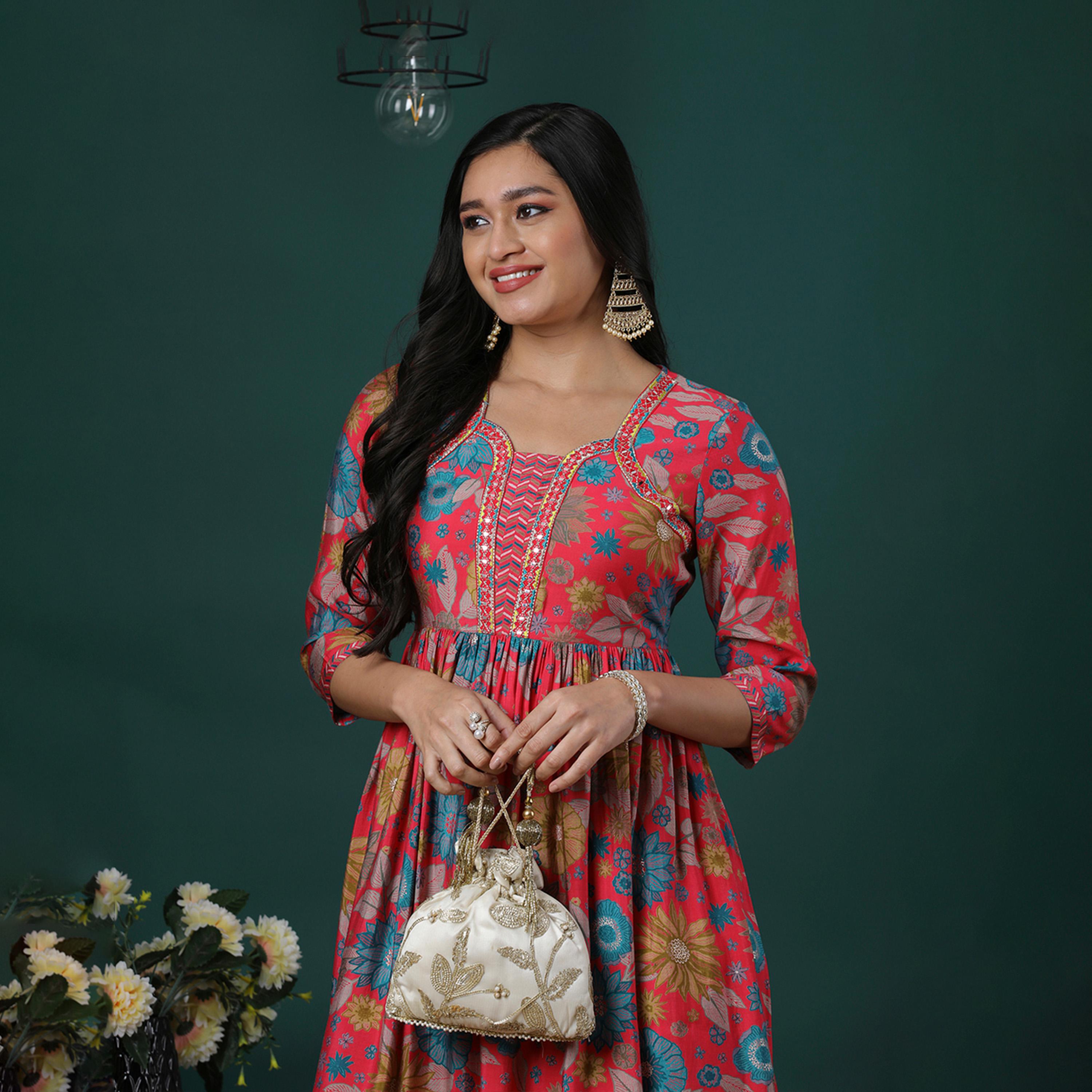 غلوبوس × ستايلي - طقم تونيك ببلوم مورّد مع بنطال بطبعة شيفرون-women-clothing-coordsets-image-6
