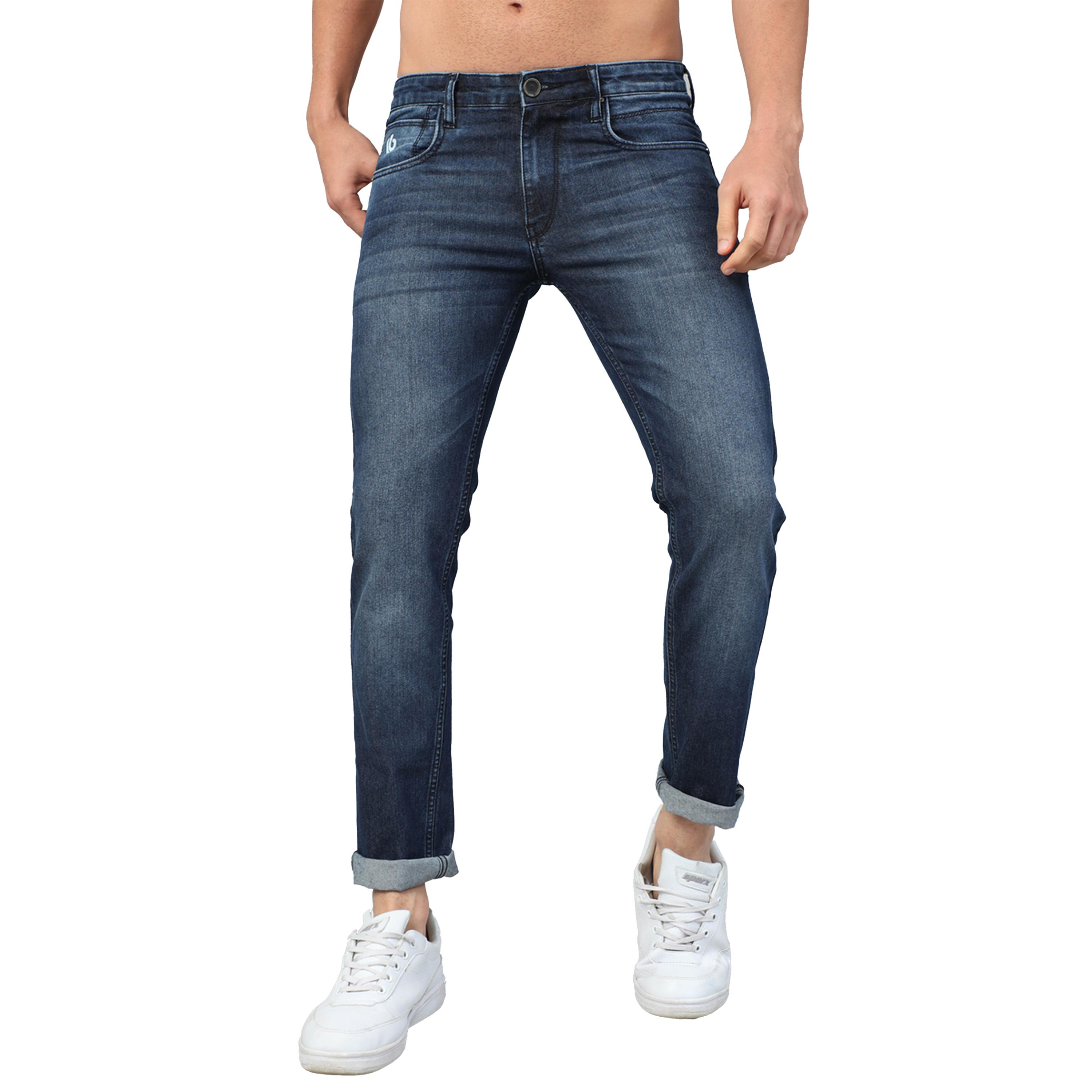 بوشيرت × ستايلي-  بنطال جينز قصّة عادية متوسط ​​الارتفاع-men-clothing-bottoms-jeans-image-6