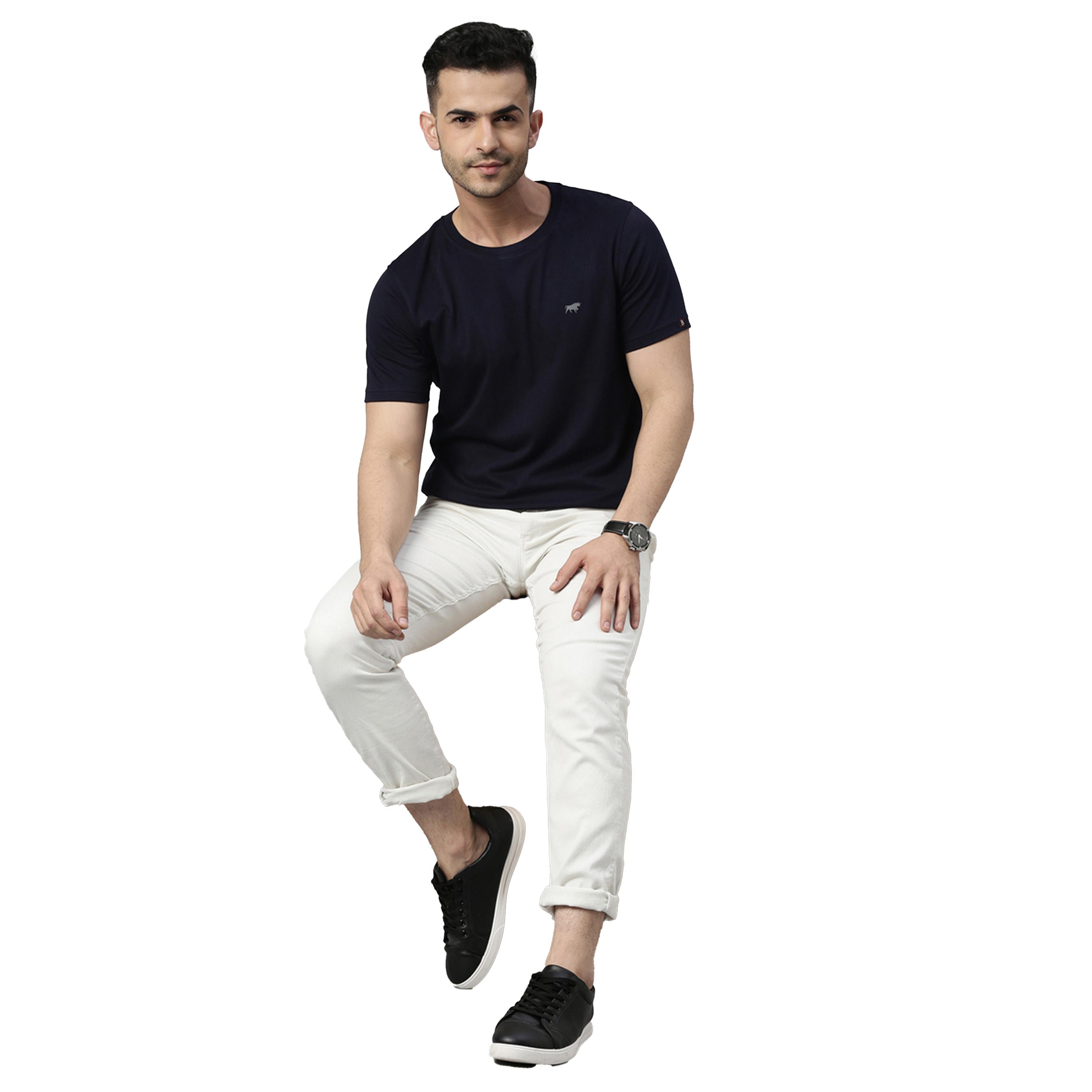 Bushirt X Styli Plain Round Neck Regular Fit T-Shirt-men-clothing-tshirtsandpolos-tshirts-image-5