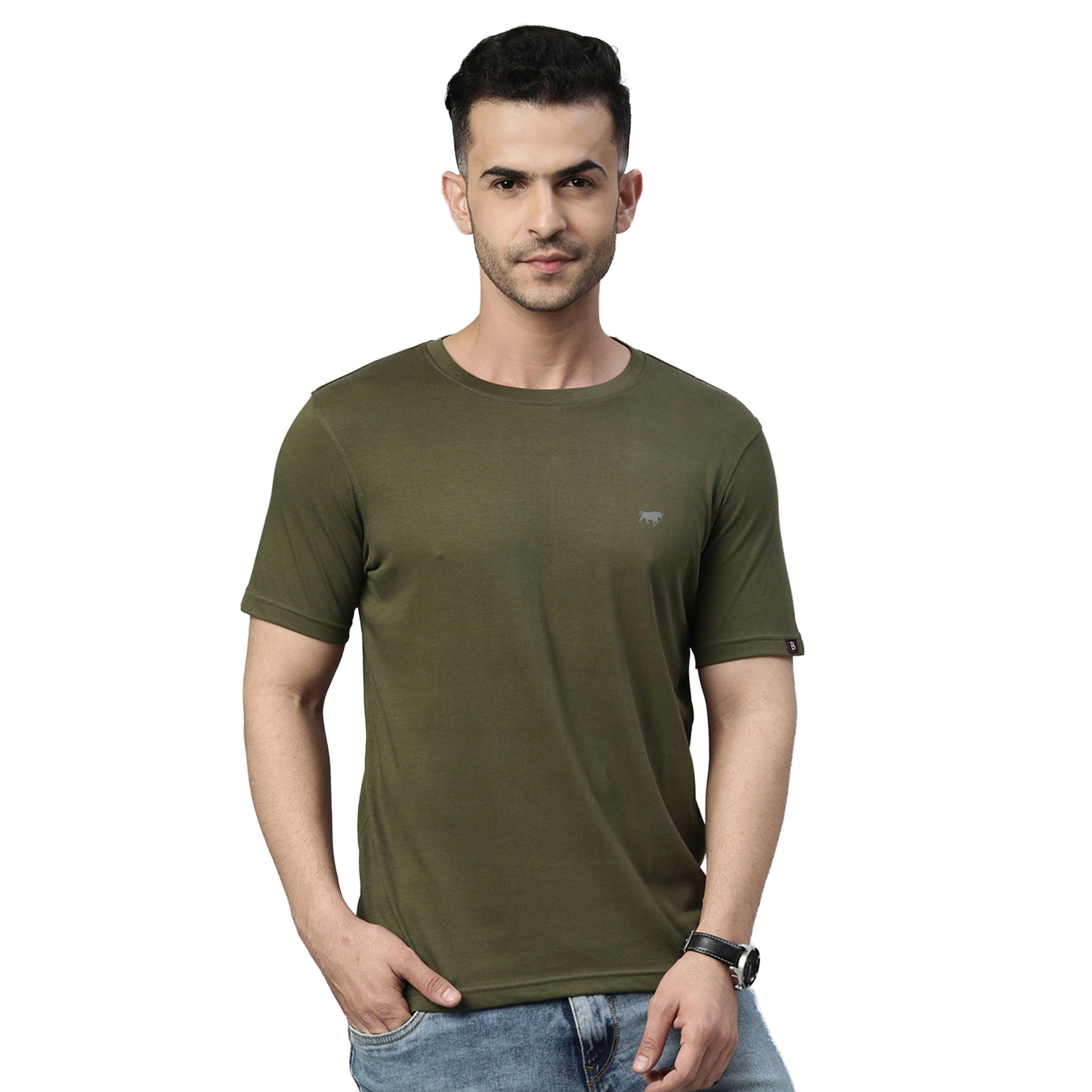 Bushirt X Styli Solid Round Neck Regular Fit T-Shirt-men-clothing-tshirtsandpolos-tshirts-image-1