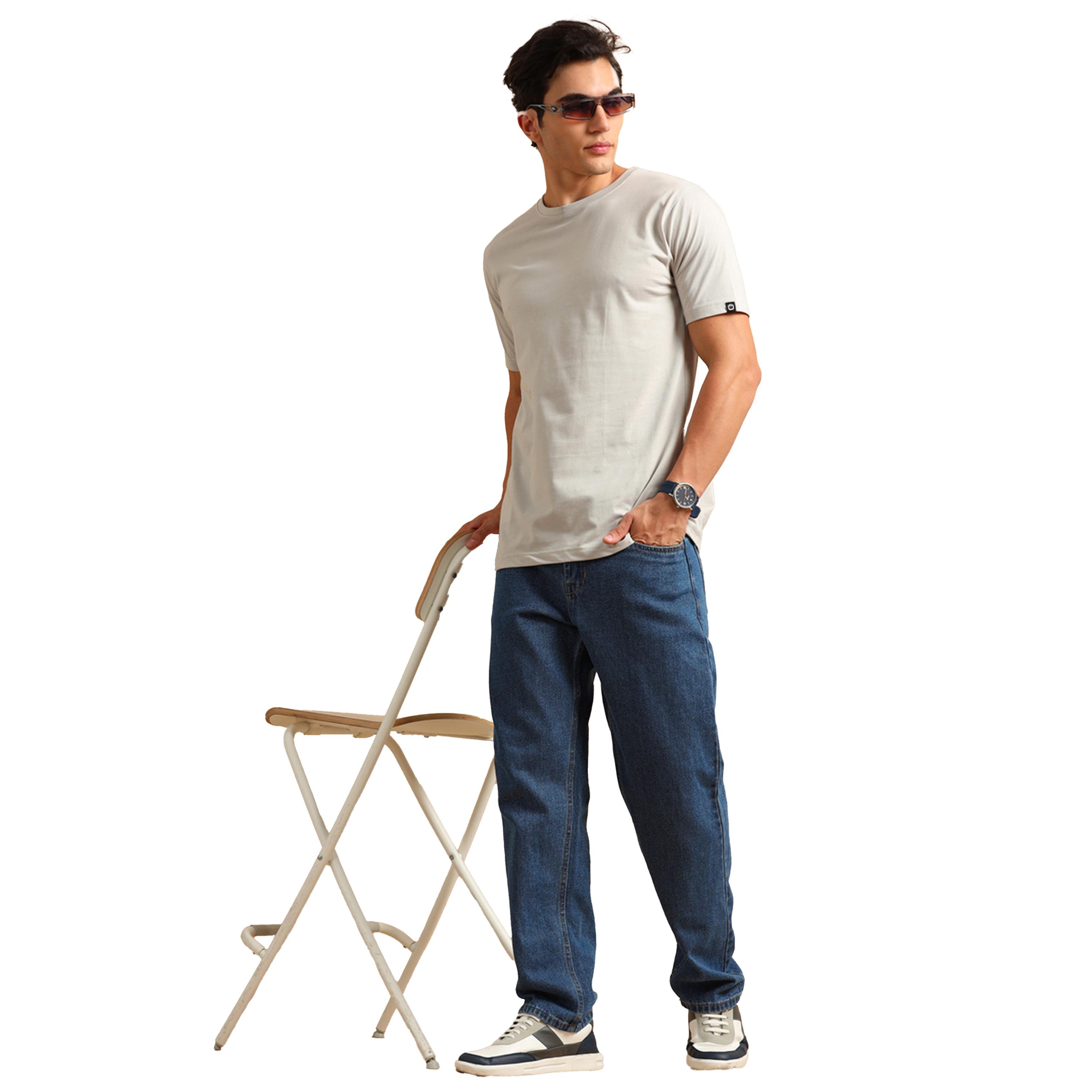 Bushirt X Styli Solid Round Neck Short Sleeve T-Shirt-men-clothing-tshirtsandpolos-tshirts-image-2