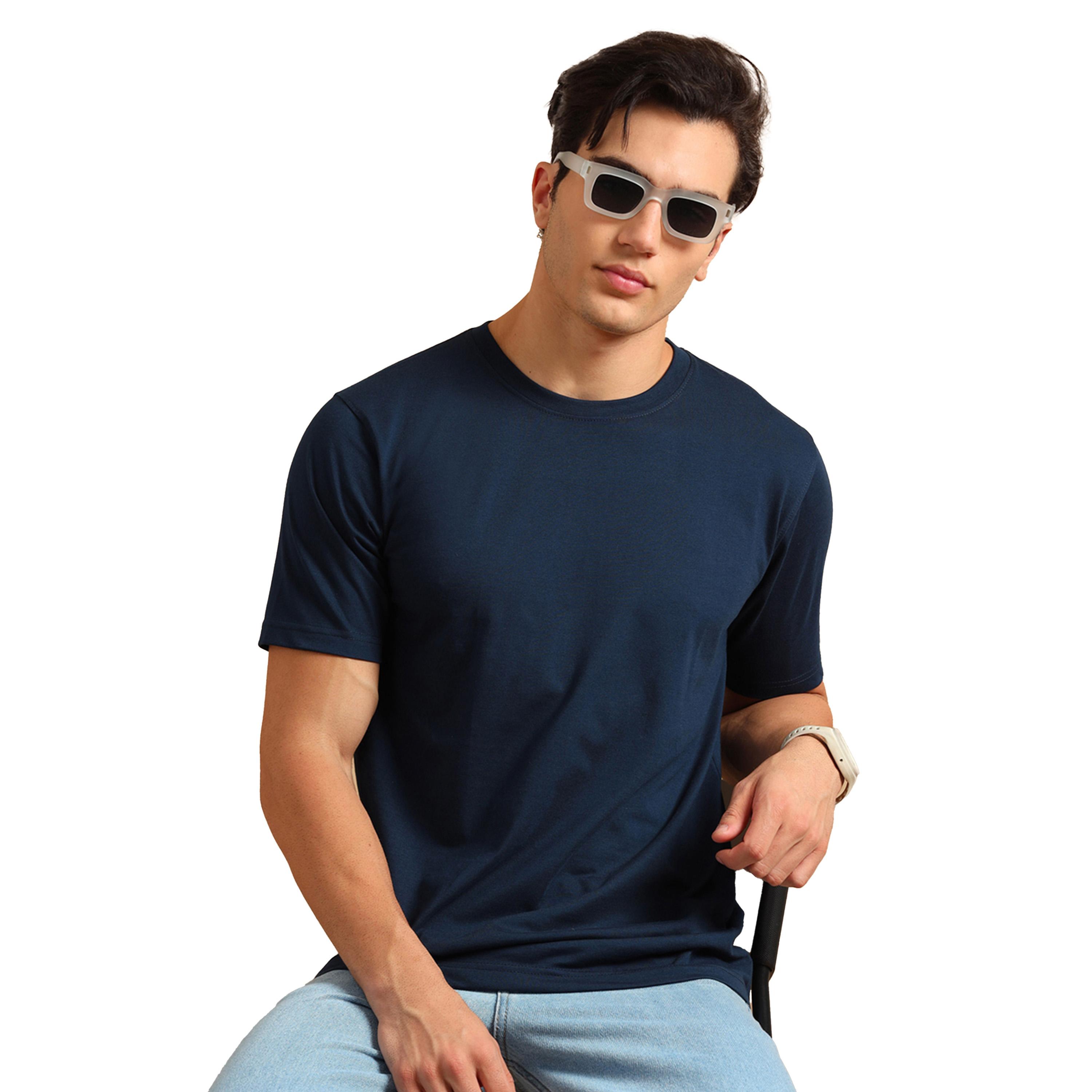 Bushirt X Styli Solid Round Neck Short Sleeve T-Shirt-men-clothing-tshirtsandpolos-tshirts-image-2