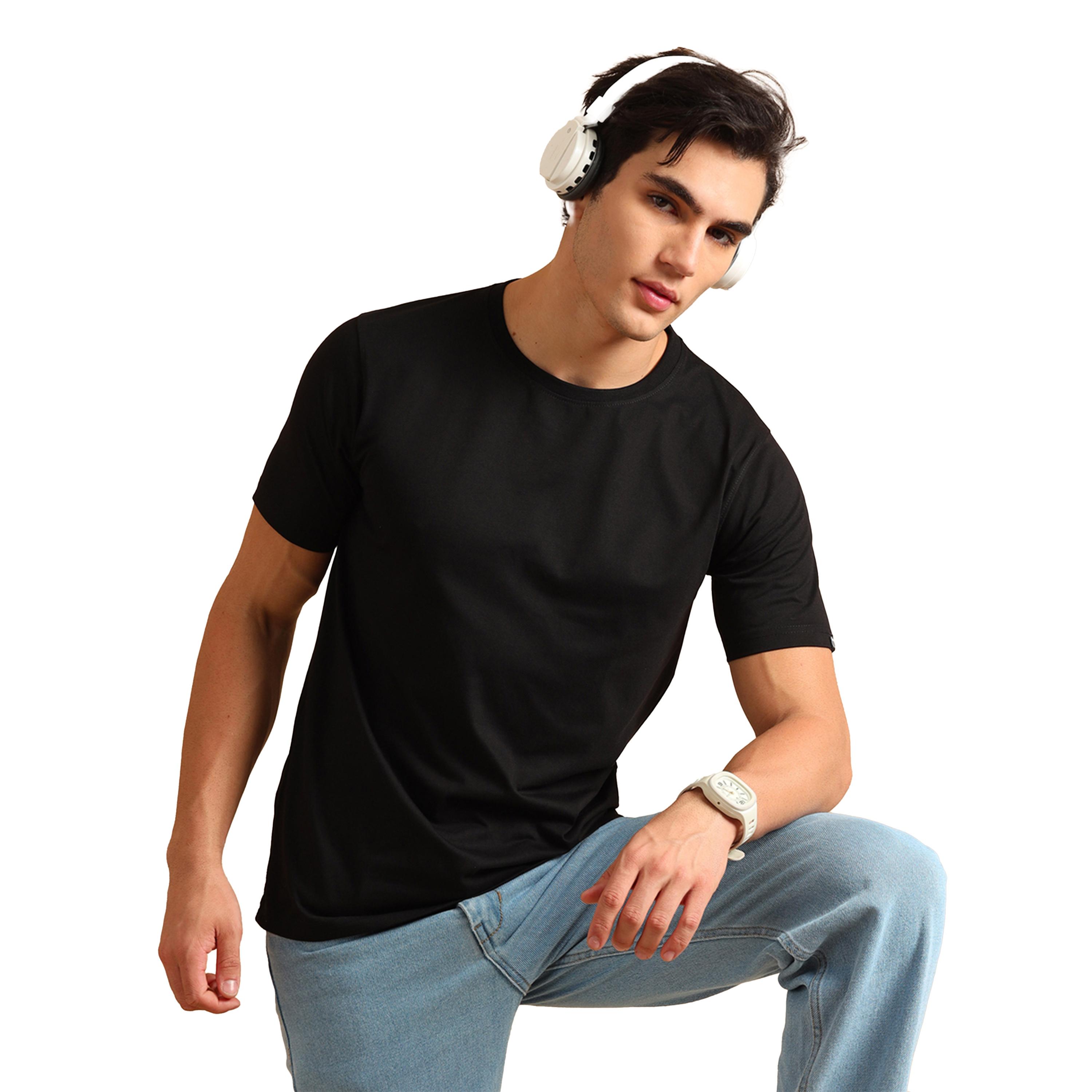 Bushirt X Styli Solid Round Neck Short Sleeve T-Shirt-men-clothing-tshirtsandpolos-tshirts-image-6