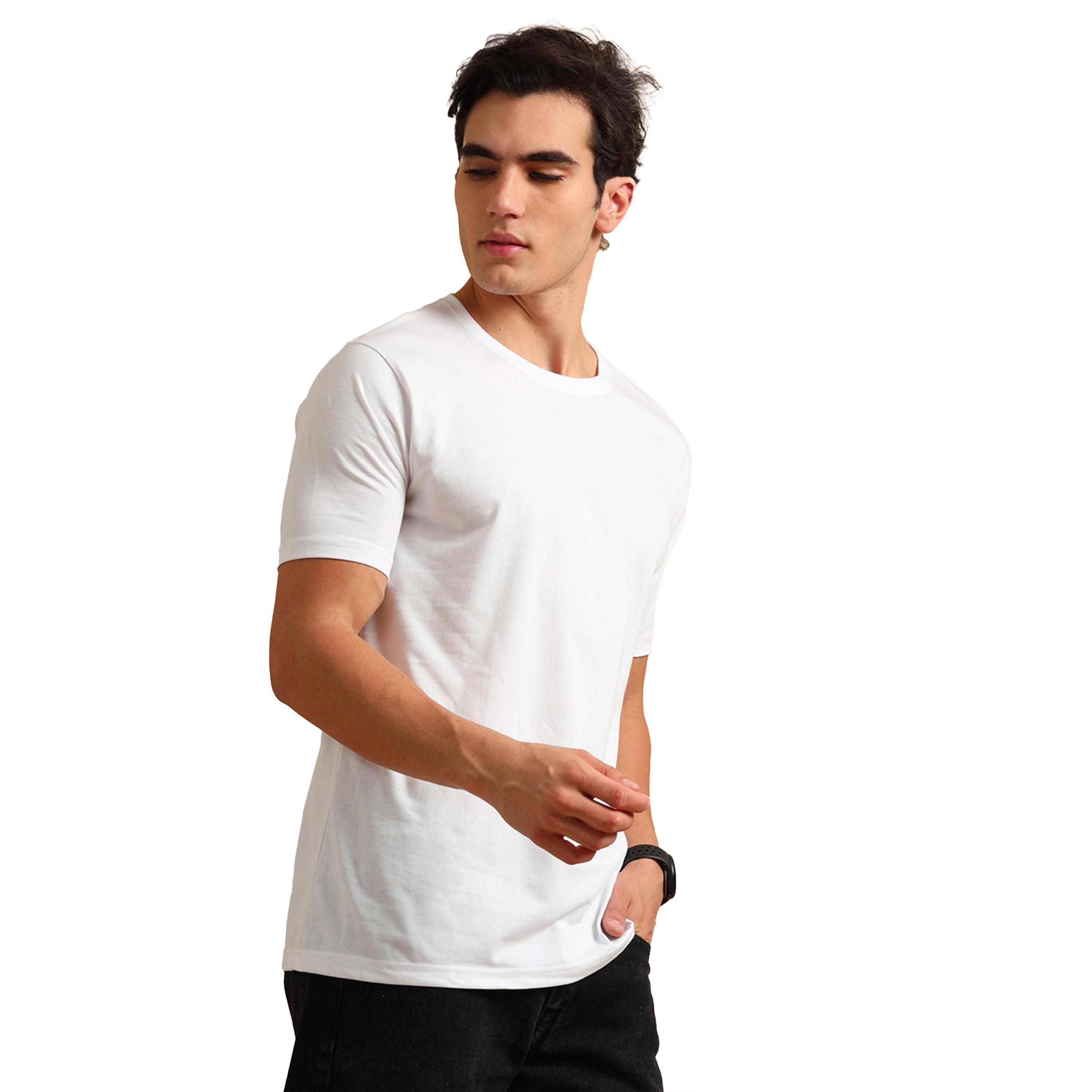 بوشيرت × ستايلي-  تي شيرت سادة ياقة دائرية وقصة عادية-men-clothing-tshirtsandpolos-tshirts-image-5