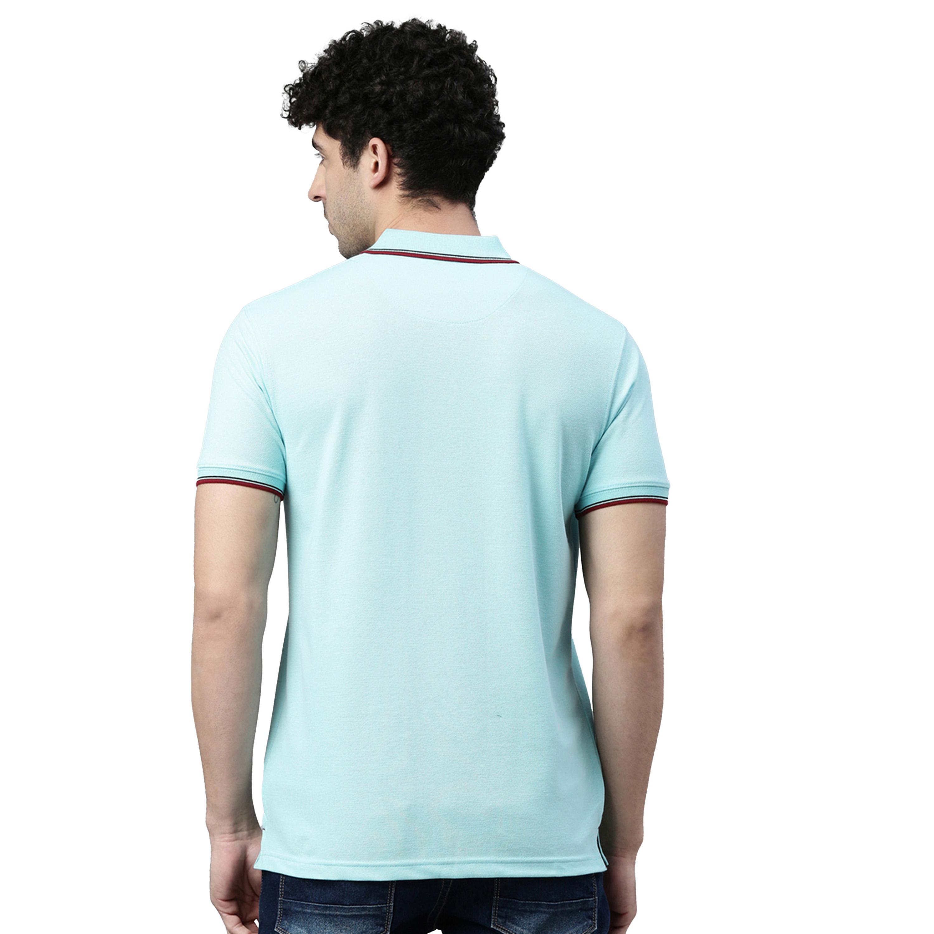بوشيرت × ستايلي-  تي شيرت مطرز قصّة عادية وياقة بولو-men-clothing-tshirtsandpolos-tshirts-image-4