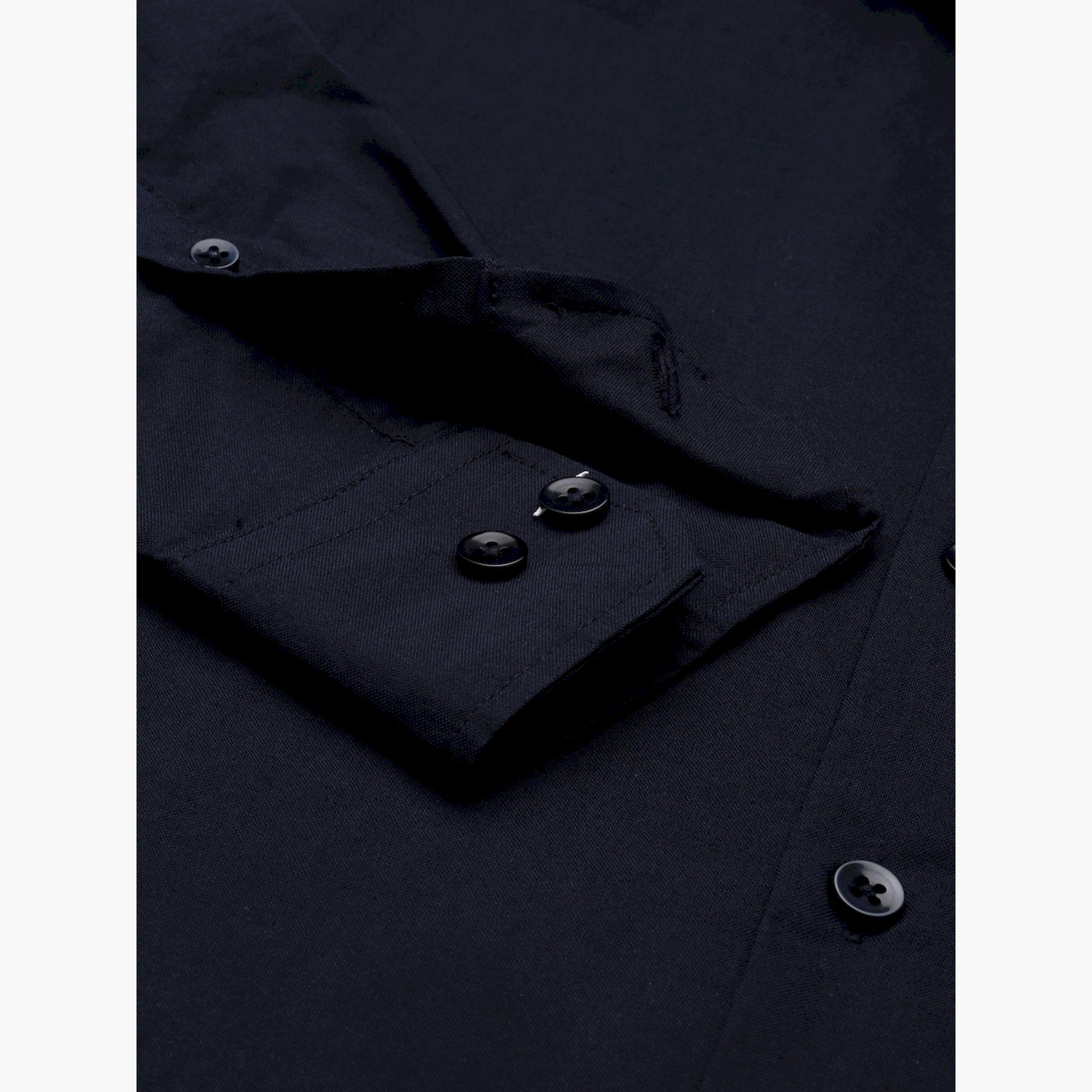 Bushirt X Styli Solid Mandarin Collar Regular Fit Shirt-men-clothing-shirts-image-6