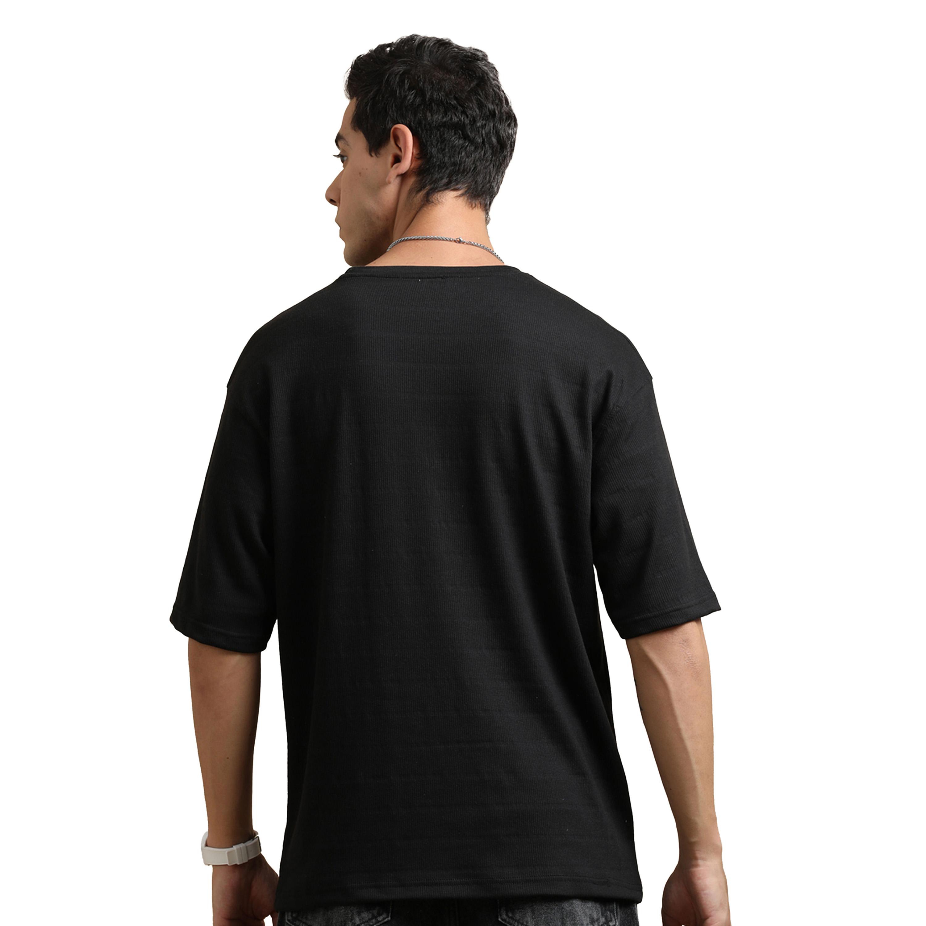 Bushirt X Styli Solid Round Neck Oversized T-Shirt-men-clothing-tshirtsandpolos-tshirts-image-4