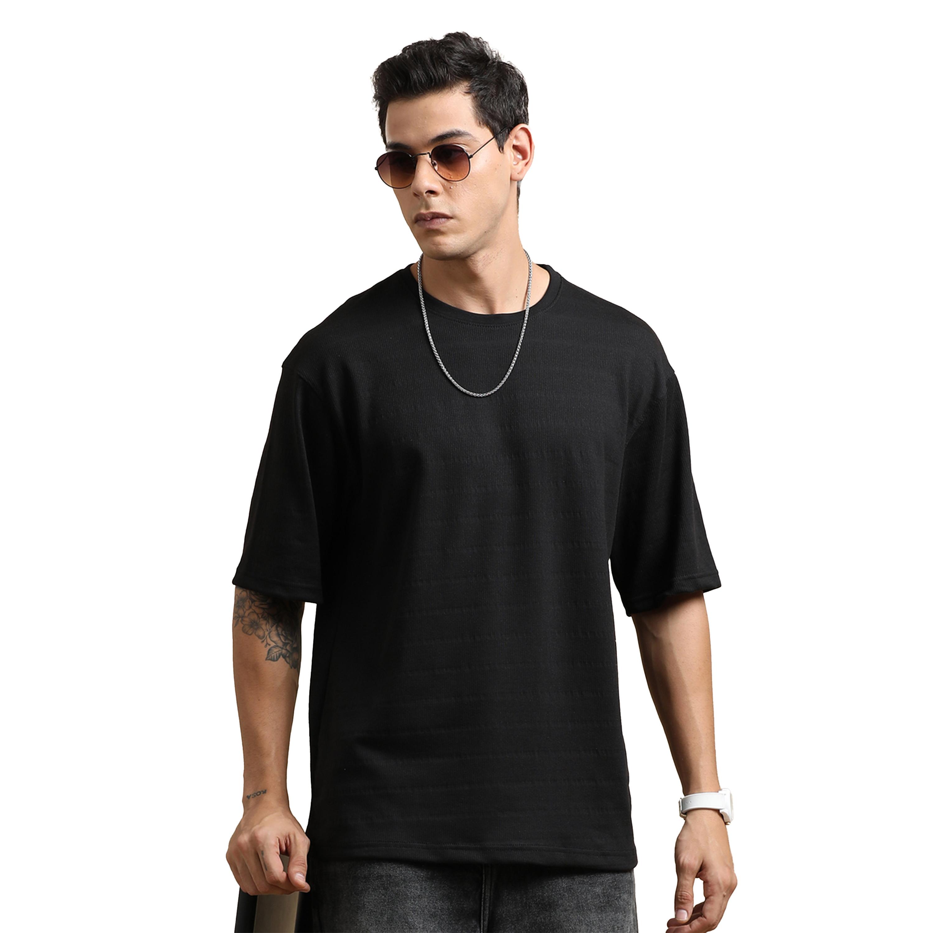 Bushirt X Styli Solid Round Neck Oversized T-Shirt-men-clothing-tshirtsandpolos-tshirts-image-6
