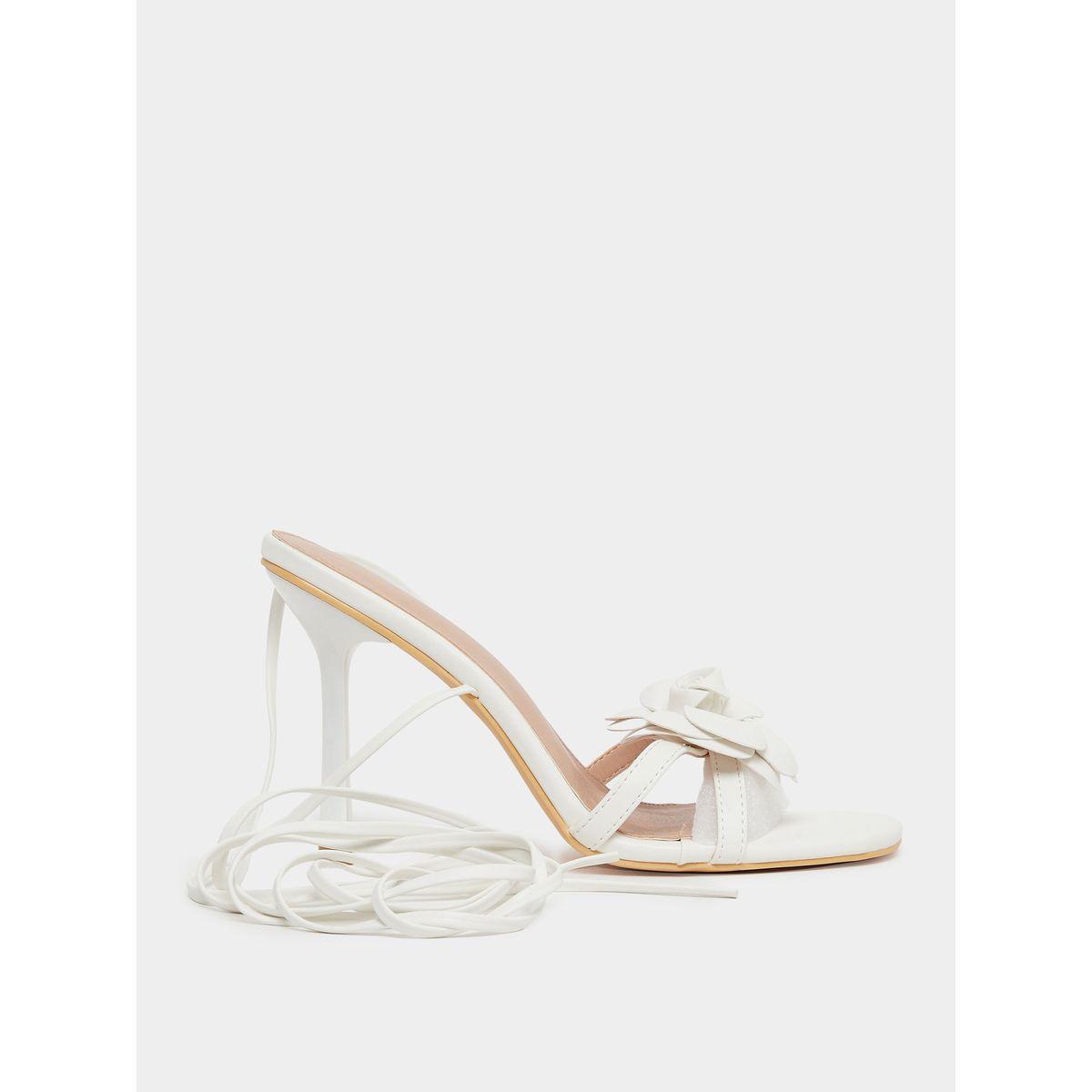 Styli Bow Detail Singback Stiletto Heel Sandals-women-shoes-sandals-heeled-image-3
