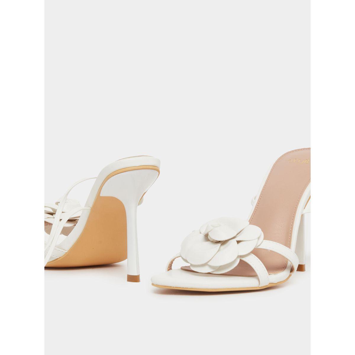 صندل بكعب ستيليتو وسير خلفي مع ربطة فيونكة-women-shoes-sandals-heeled-image-5