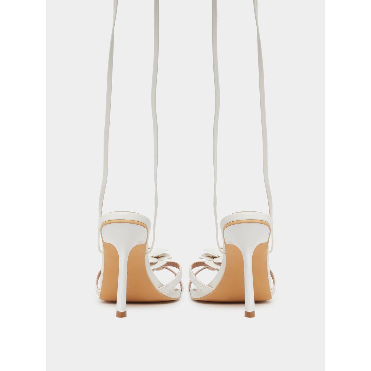 صندل بكعب ستيليتو وسير خلفي مع ربطة فيونكة-women-shoes-sandals-heeled-image-6