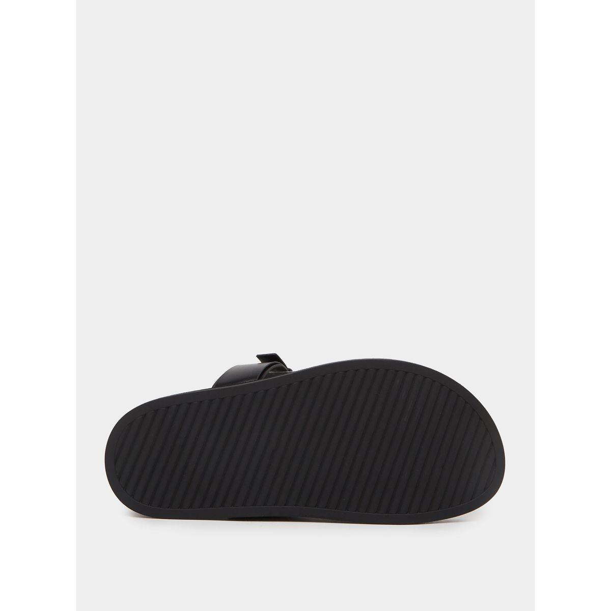 صندل مزين بإبزيم وسيور مزدوجة-women-shoes-sandals-flats-image-13