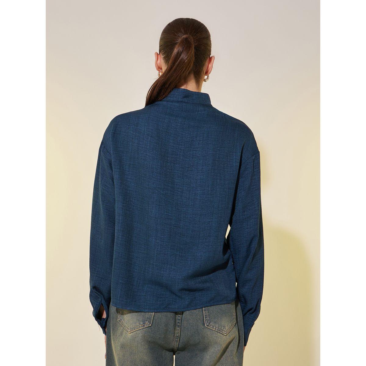 بلوزة بقصة عادية وأكمام طويلة-women-clothing-shirtsandblouses-shirts-image-4