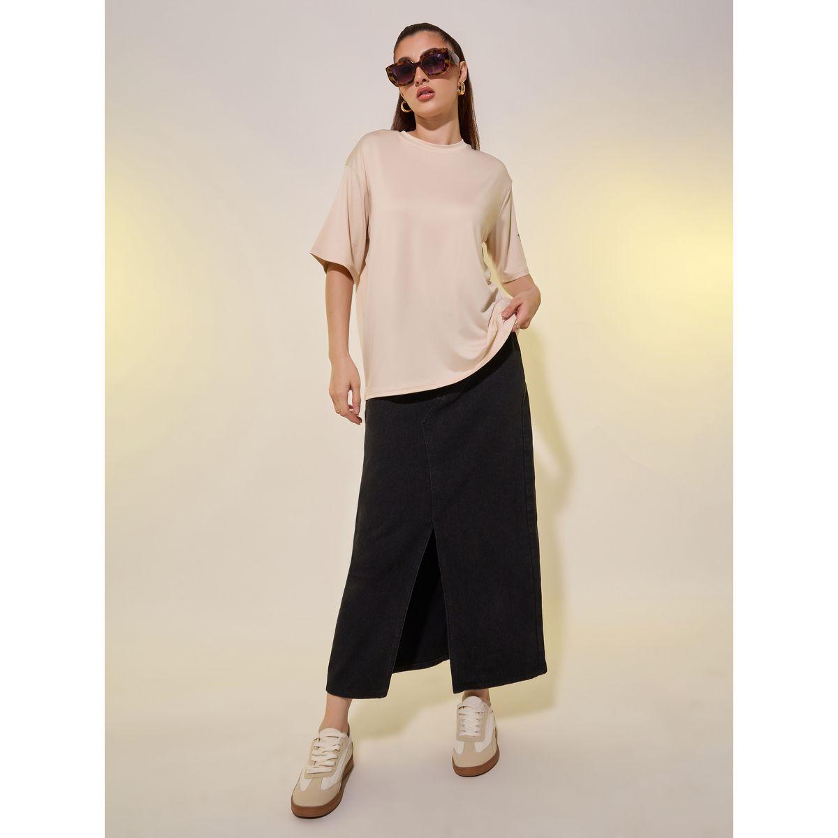 Styli Round Neck Slogan Print T-Shirt-women-clothing-tshirts-image-2