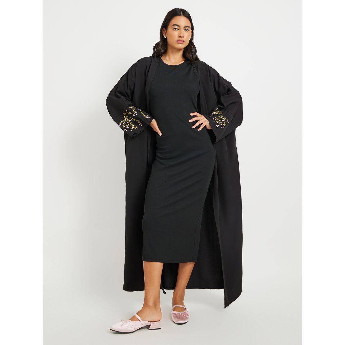 Styli Embroidered Sleeve Hem A-Line Kimonos-women-clothing-shirtsandblouses-shirts-image-2