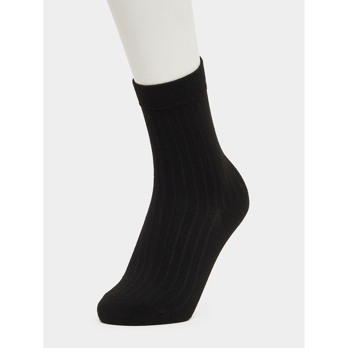Styli Set of 2 - Solid Crew Socks-women-socksandstockings-image-2