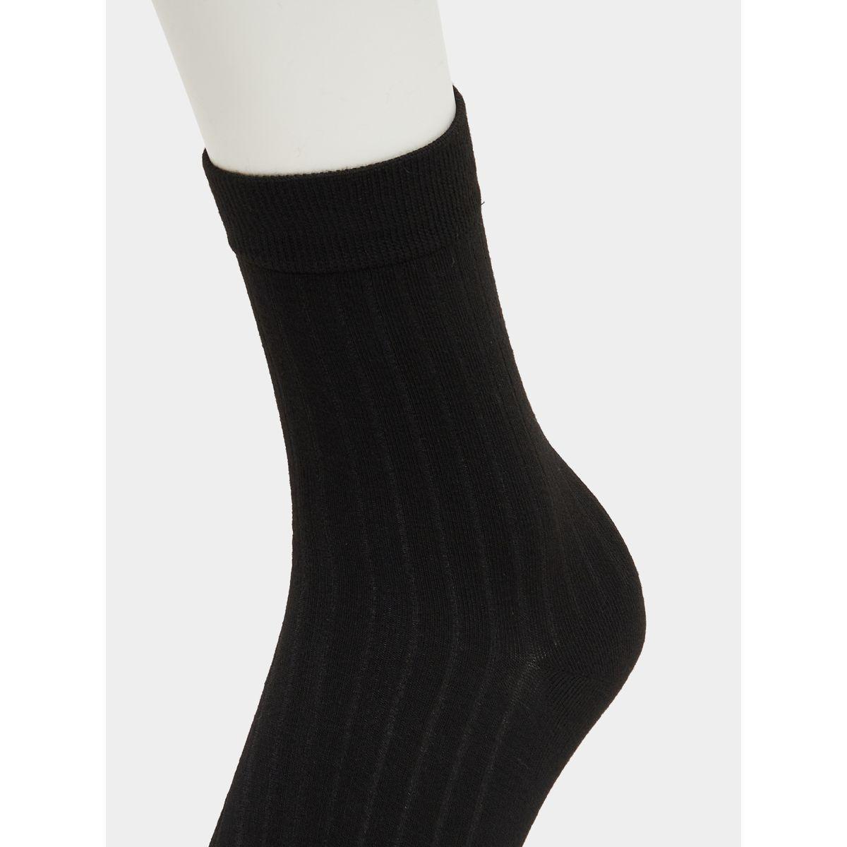 Styli Set of 2 - Solid Crew Socks-women-socksandstockings-image-3