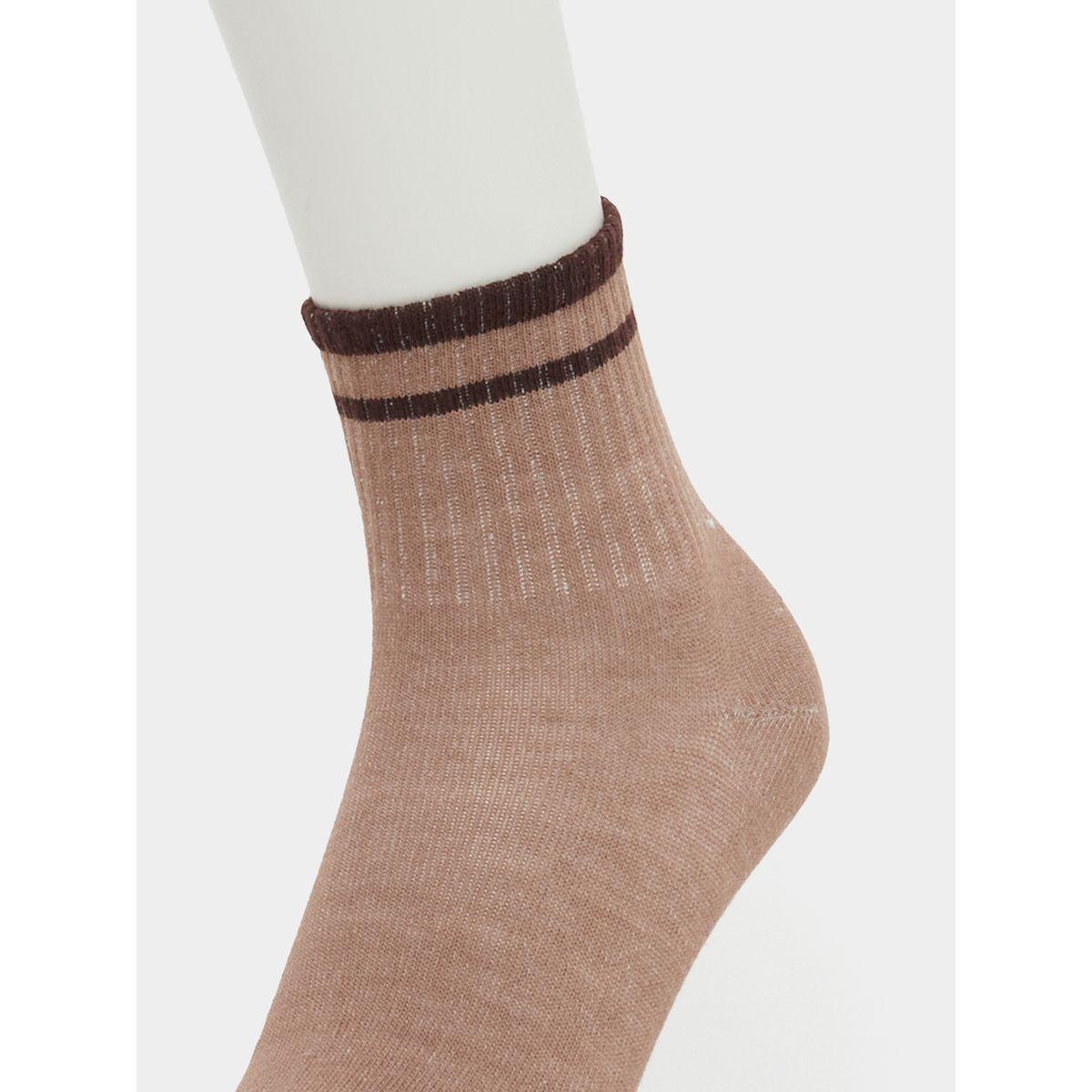 Styli Set of 2 - Striped Crew Socks-women-socksandstockings-image-3