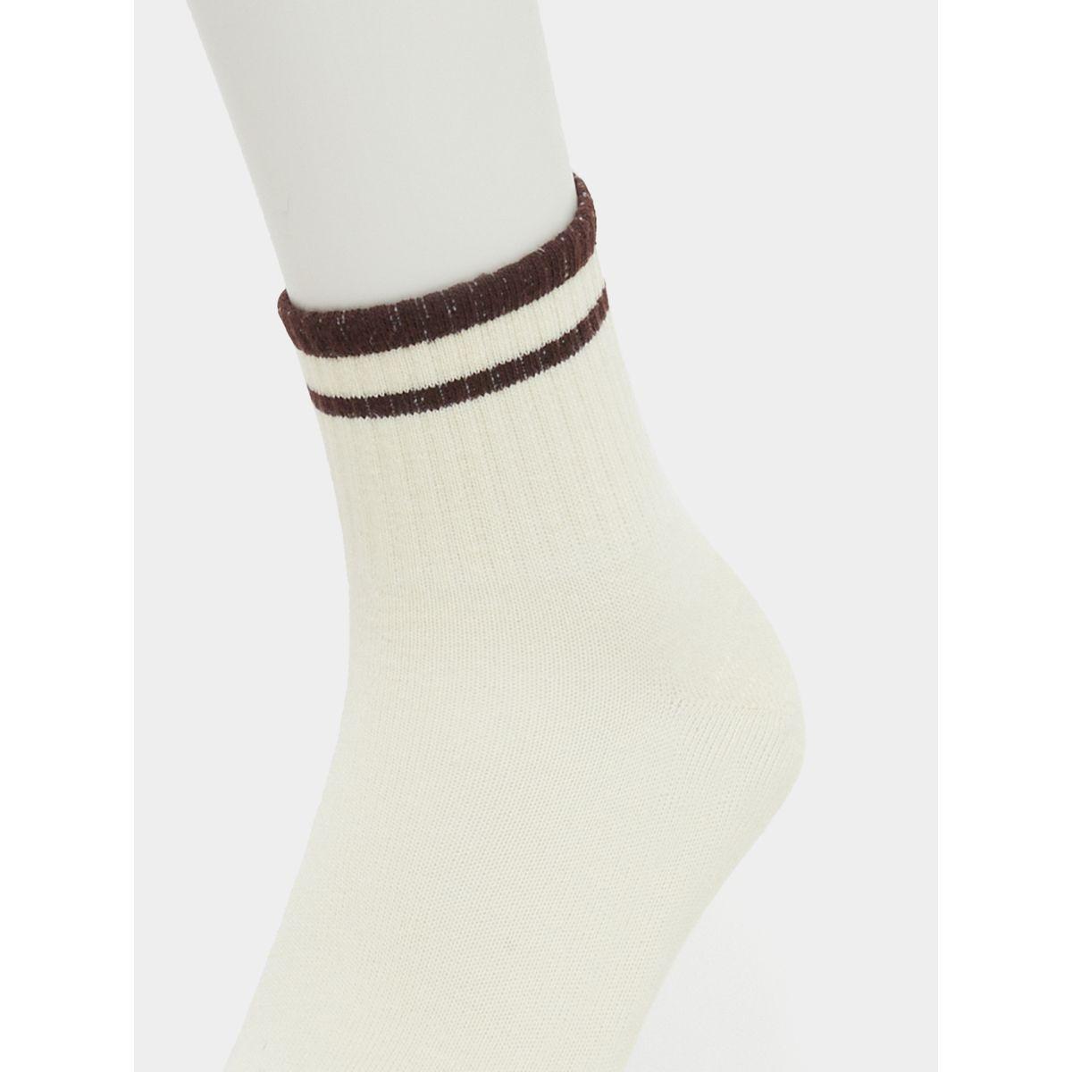 Styli Set of 2 - Striped Crew Socks-women-socksandstockings-image-5