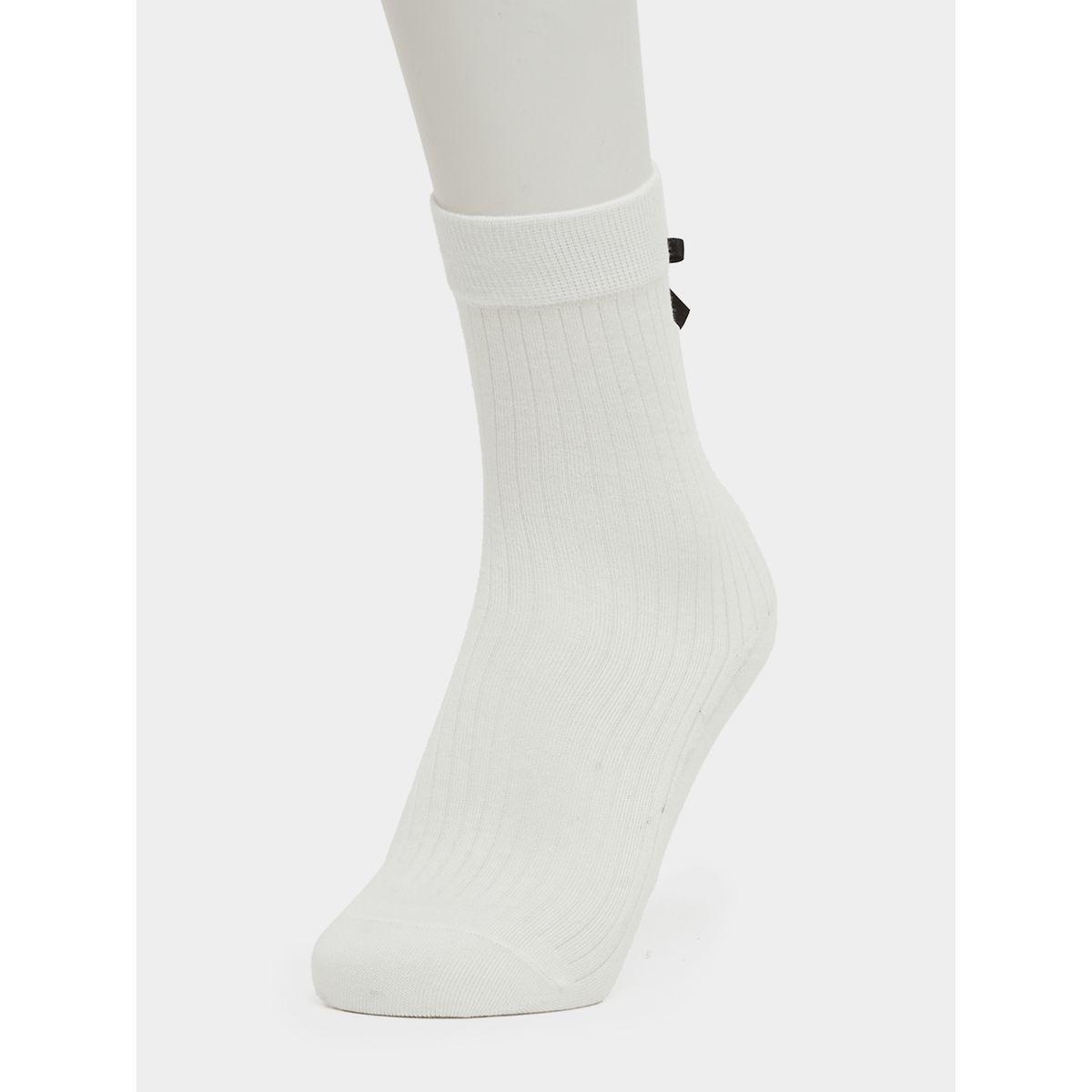 Styli Set of 2 - Crew Socks with Bow Detail-women-socksandstockings-image-5