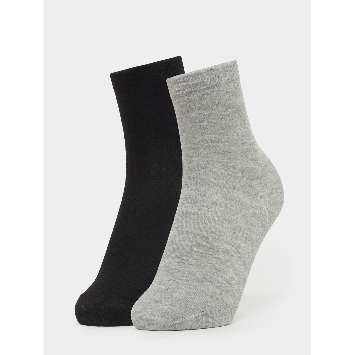 مجموعة من 2 جوارب سادة-women-socksandstockings-image-1